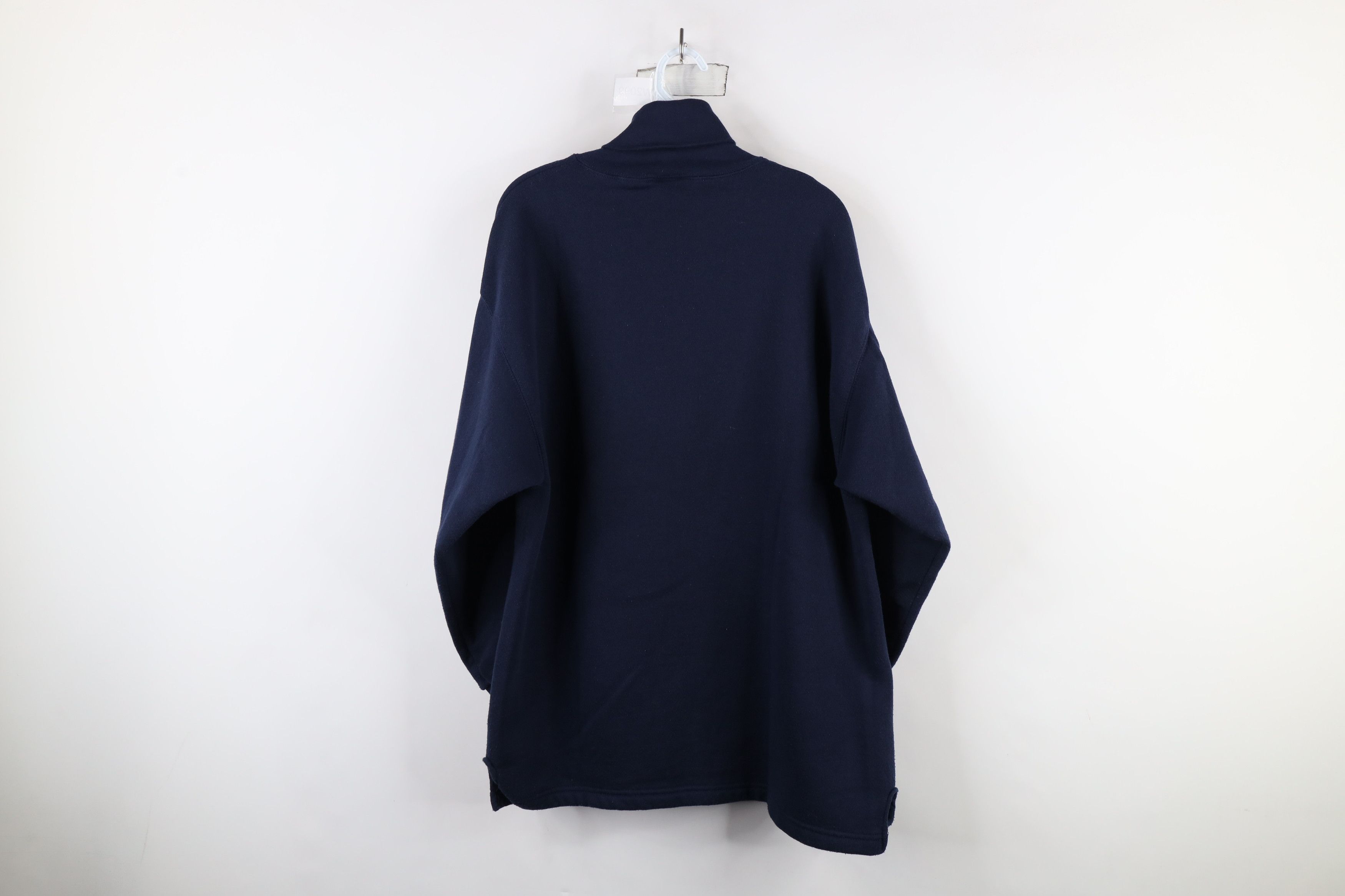Vintage Vintage 90s Streetwear Tunic Turtleneck Sweatshirt USA Size XL / US 12-14 / IT 48-50 - 9 Thumbnail