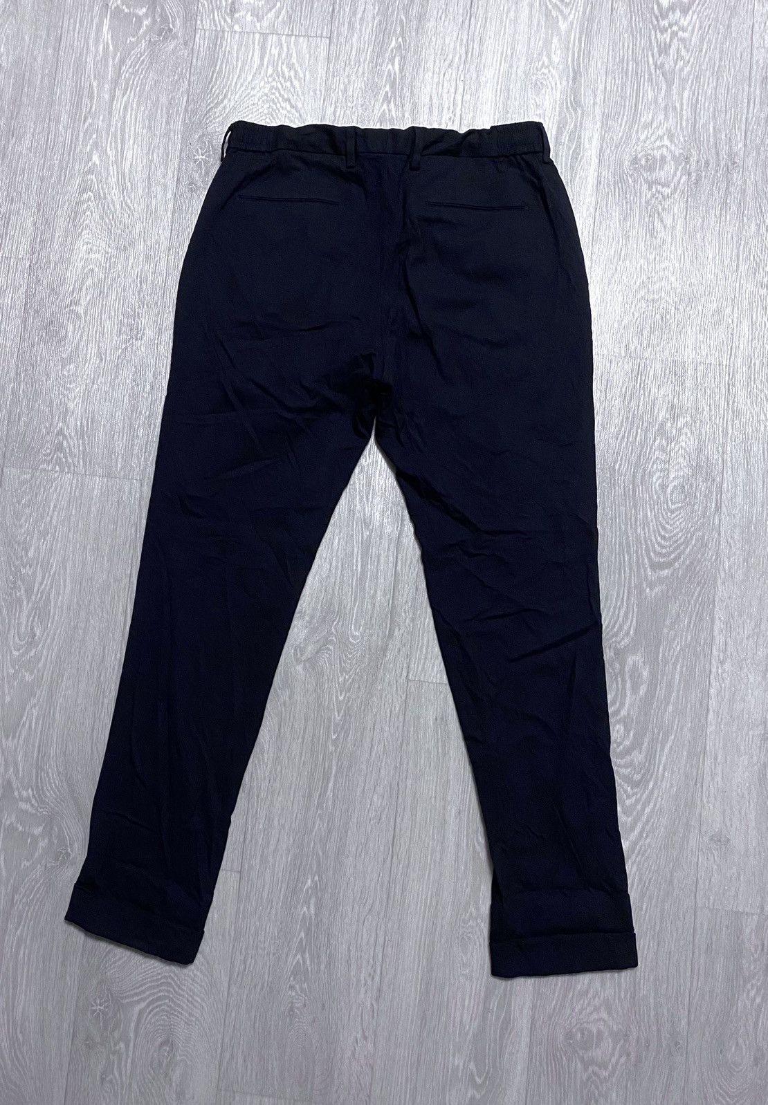 These Glory Days These Glory Days T Ollie Pants Drawstring Black Wool Trouser Size US 32 / EU 48 - 2 Thumbnail