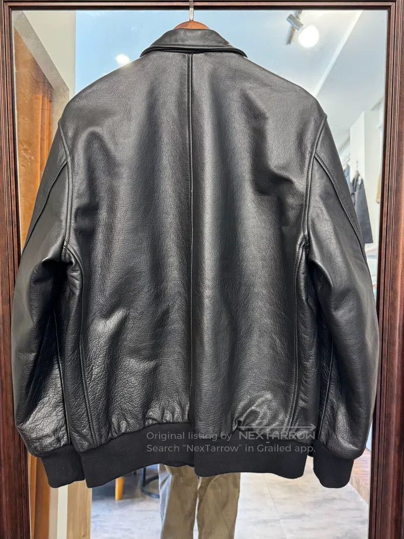 Schott Schott A2 leather jacket Size US XL / EU 56 / 4 - 2 Thumbnail