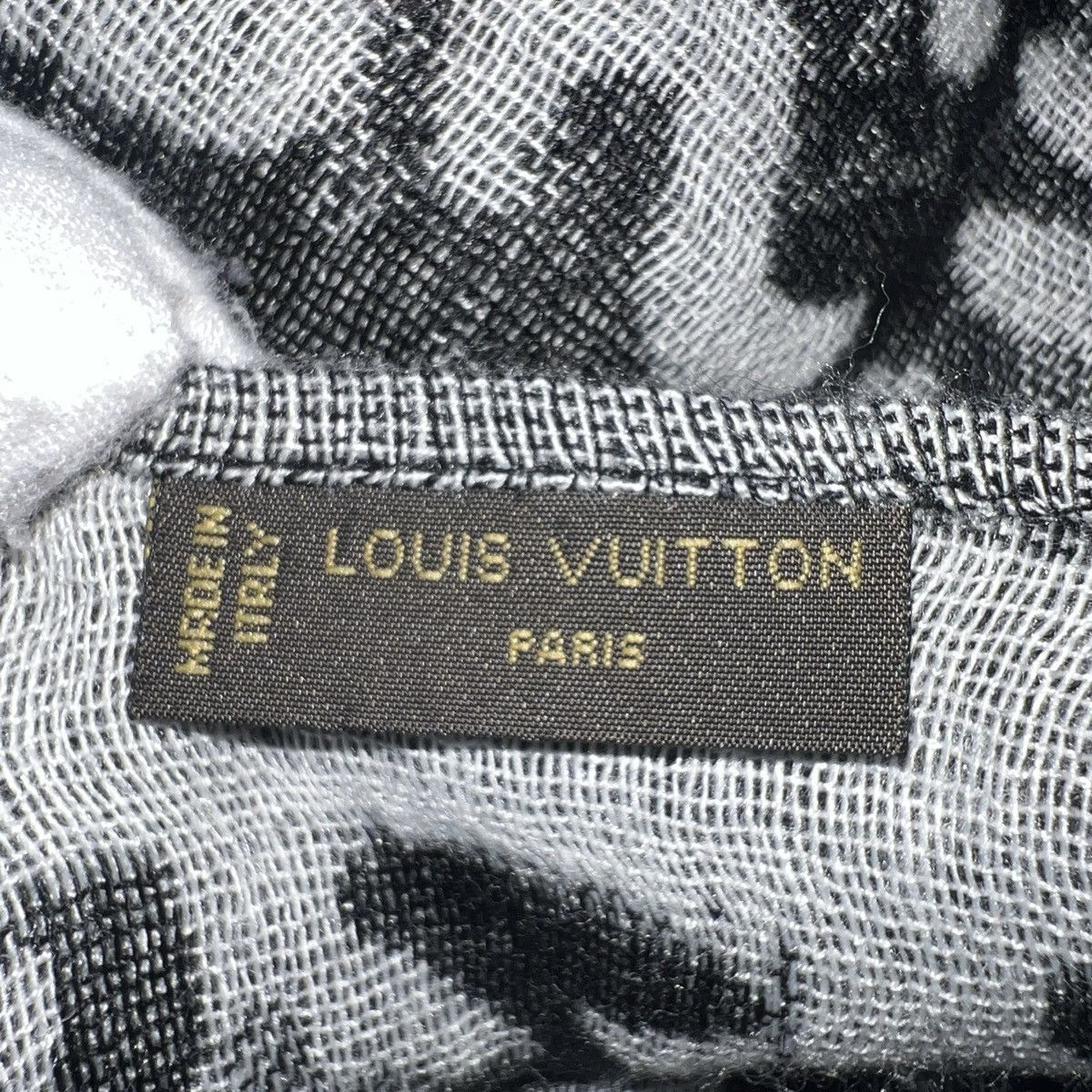 Louis Vuitton × Stephen Sprouse LOUIS VUITTON 01SS Stephen Sprouse Graffiti Reversible Scarf Size ONE SIZE - 8 Thumbnail