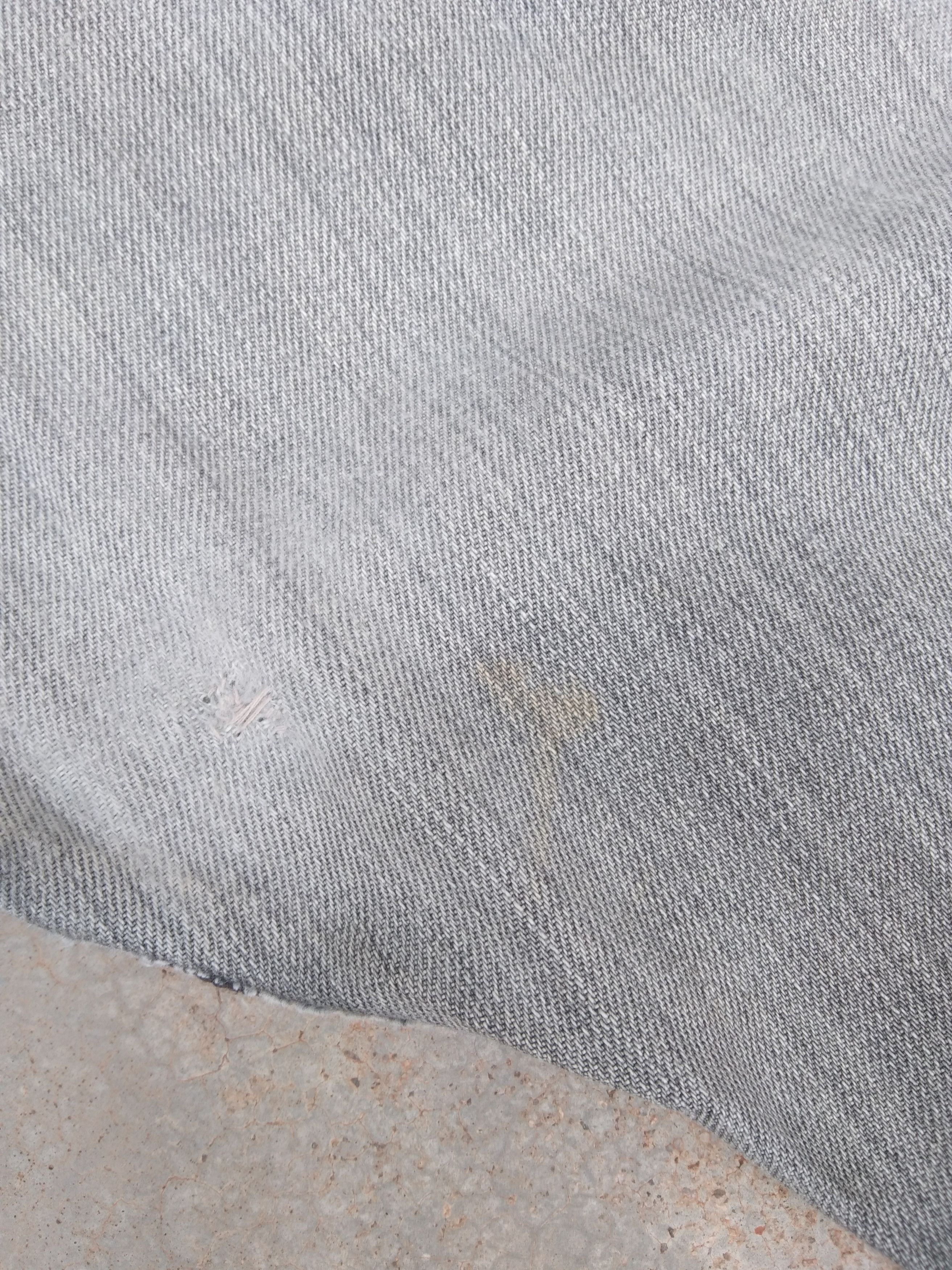 Levi's × Vintage Vintage Levis 501 Grey Straight Leg Distressed Jeans 36x32 Size US 38 / EU 54 - 6 Thumbnail