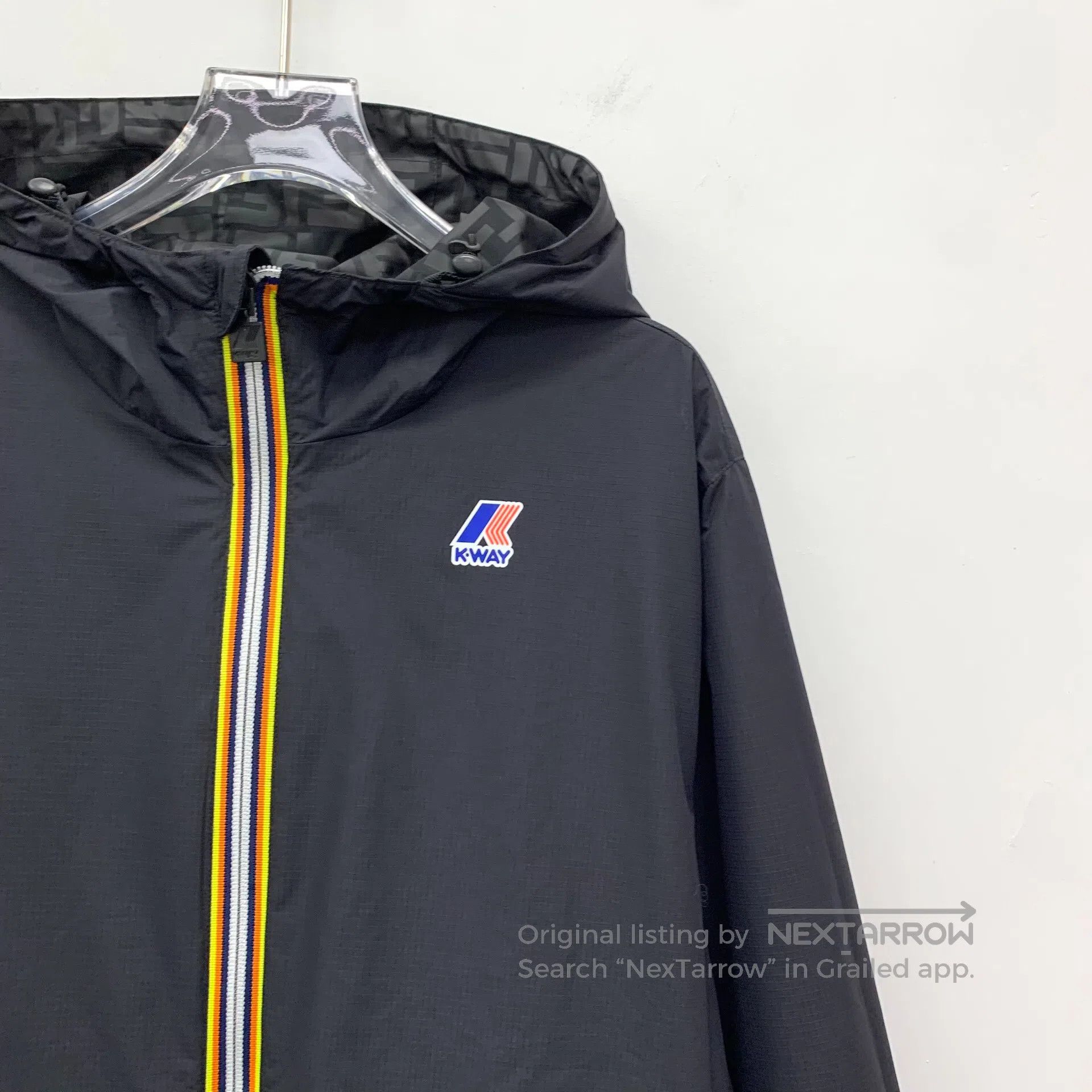 Fendi FENDI Black leather look reversible zip jacket| Size US S / EU 44-46 / 1 - 9 Thumbnail