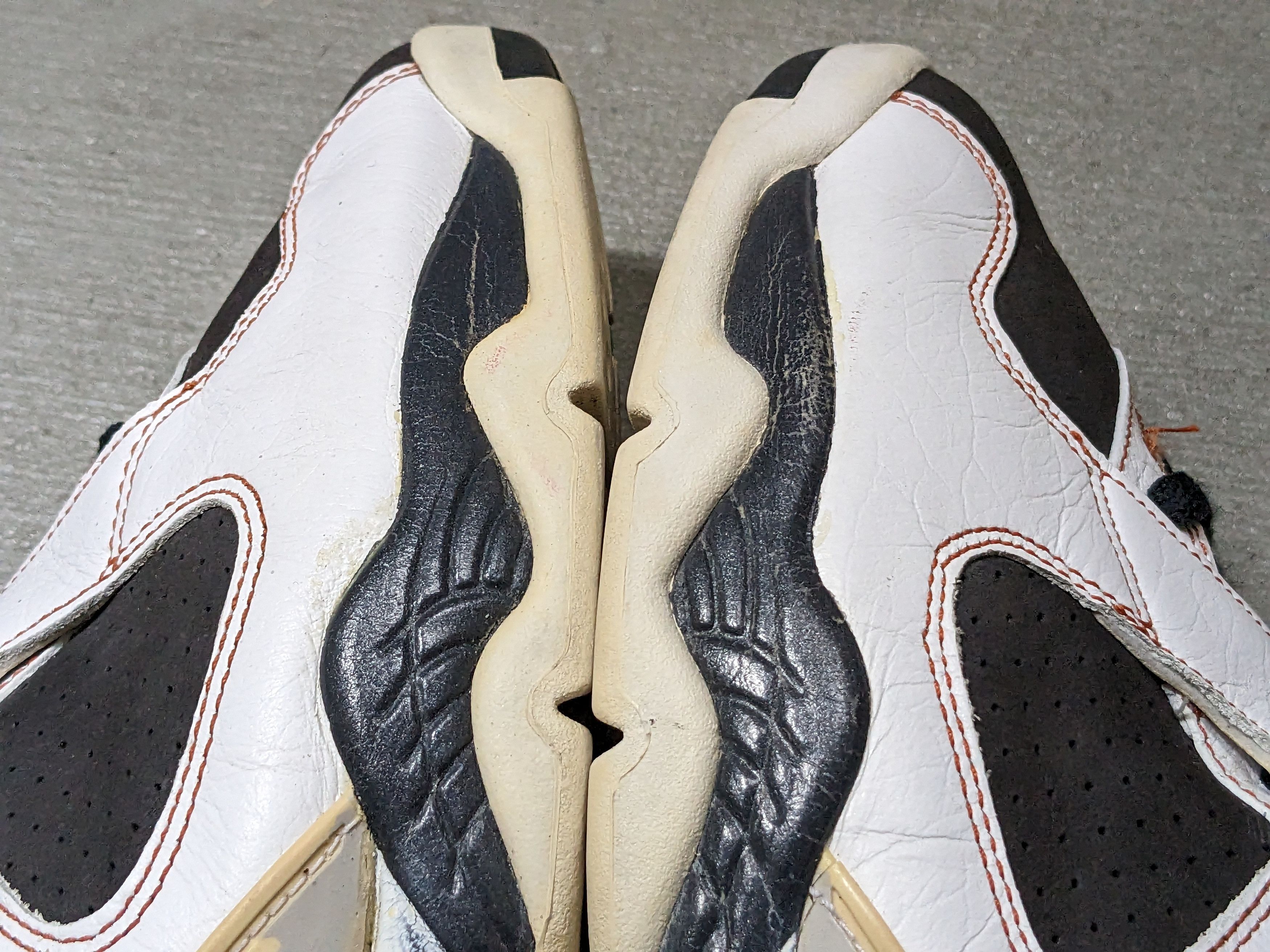 Jordan Brand Nike Air Jordan 8 VIII Retro Anthracite Black Toe 317258104 Size US 11 / EU 44 - 6 Thumbnail