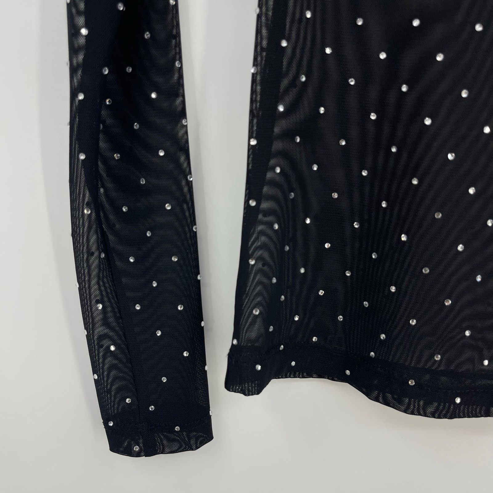 Other MISHA | NWT Diamante Sandra Mesh Top XS Size XS / US 0-2 / IT 36-38 - 11 Thumbnail