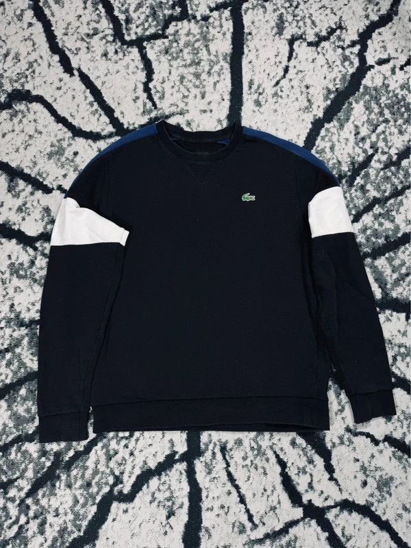 Lacoste Lacoste crewneck sweatshirt black M logo Size US M / EU 48-50 / 2 - 1 Thumbnail