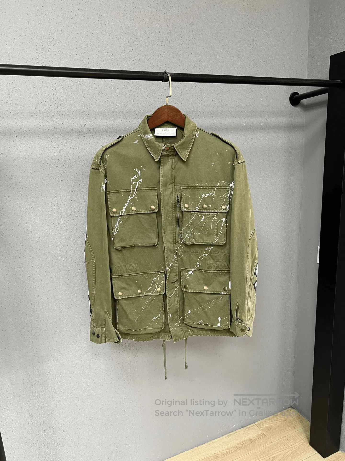 Faith Connexion Faith Connexion Graffiti Cargo Jacket. Size US S / EU 44-46 / 1 - 1 Thumbnail
