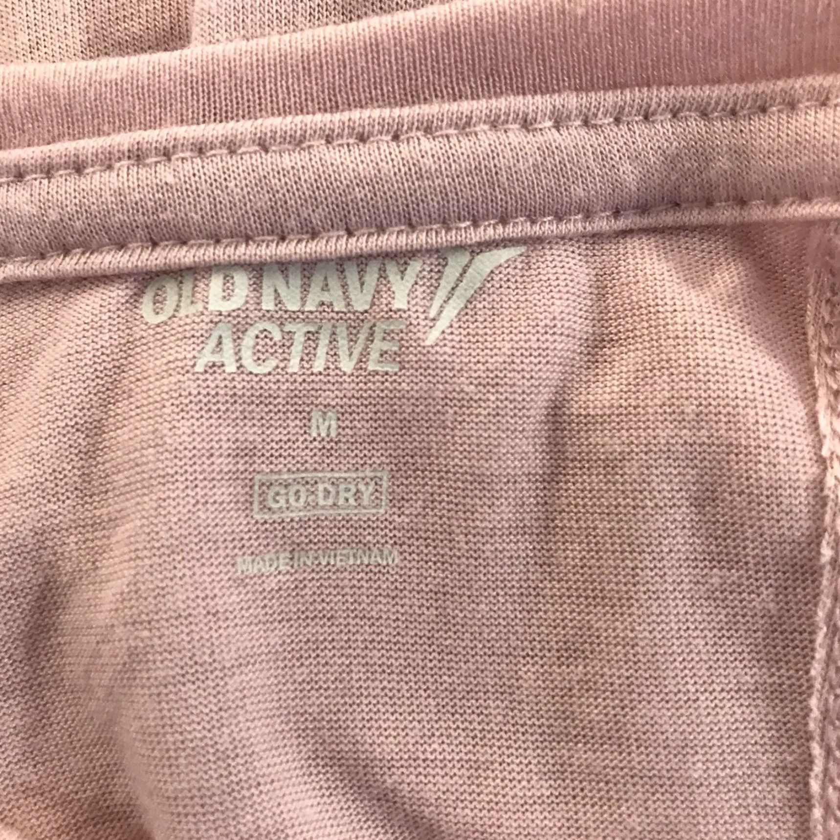 Old Navy Old Navy Active Flyback Top Womens Size M Pink Casual Lightweight Long Sleeve Size M / US 6-8 / IT 42-44 - 3 Thumbnail