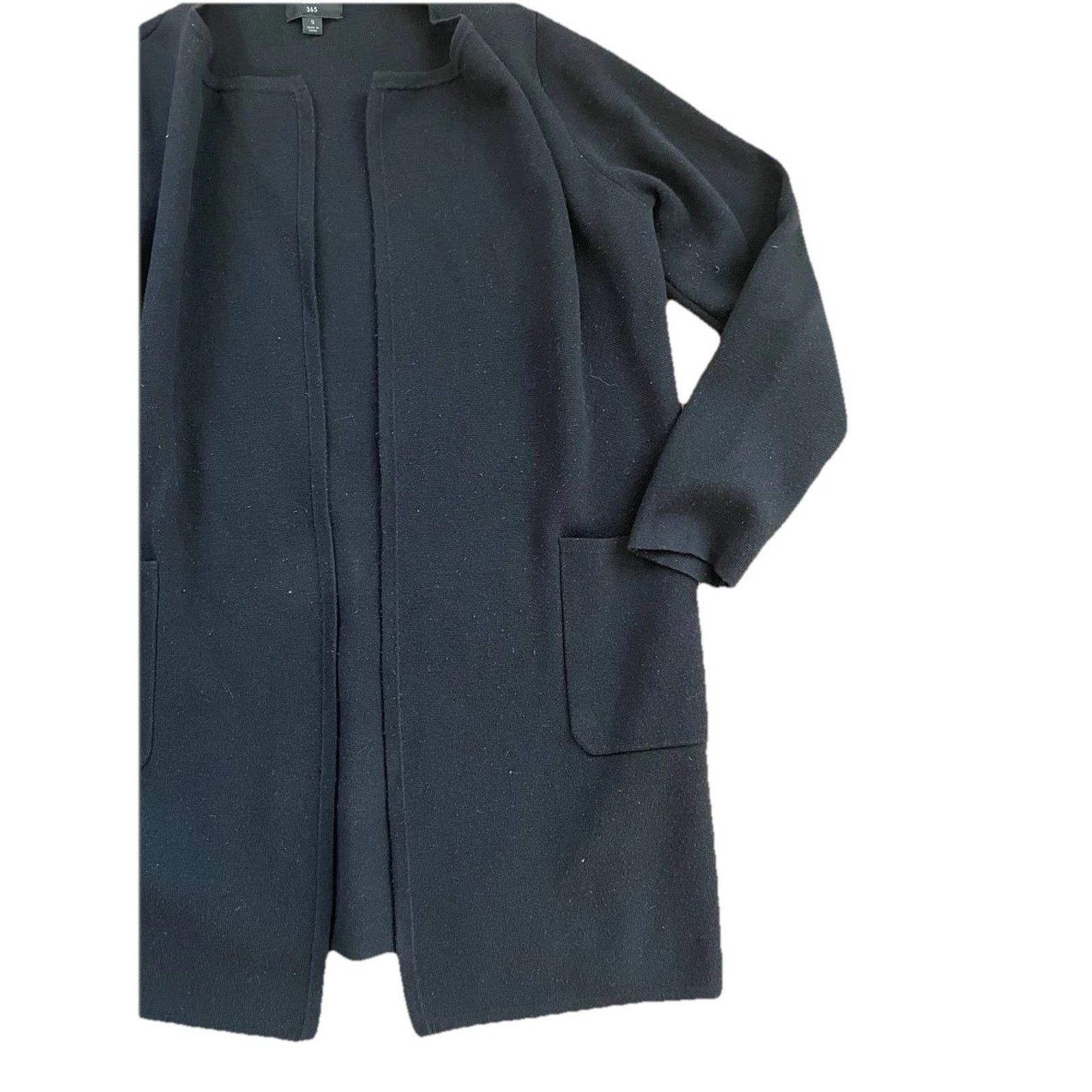 J.Crew J.Crew 365 Sweater Coat Cardigan Wool Pockets S A001316 Size S / US 4 / IT 40 - 4 Thumbnail
