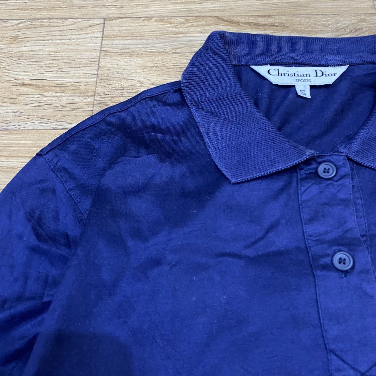 Christian Dior Monsieur Cristian Dior Sports Long Sleeve Half Button Up Size S / US 4 / IT 40 - 7 Thumbnail