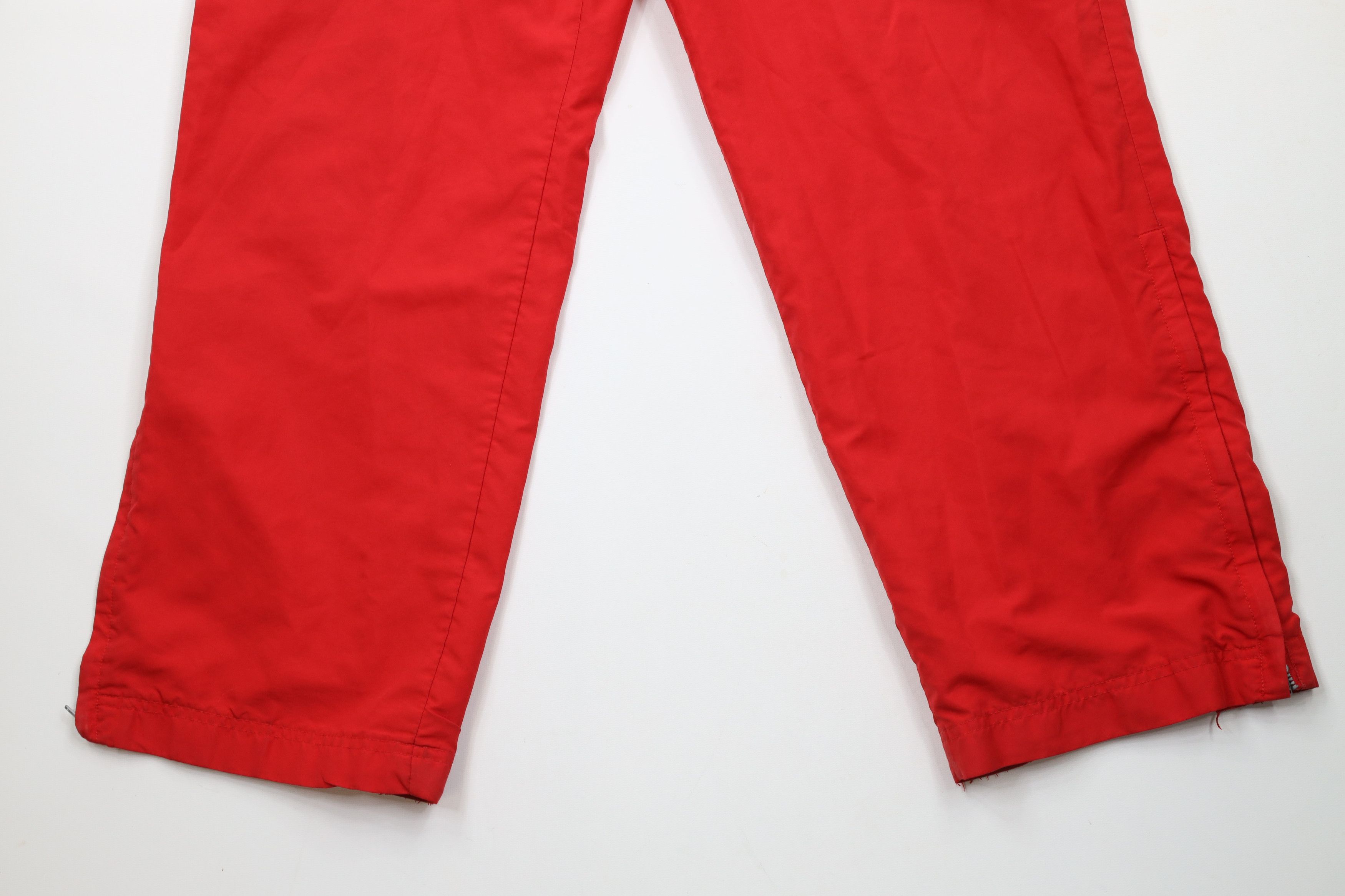 Nike × Vintage Vintage Nike Swoosh Ohio State University Wide Leg Pants Size US 34 / EU 50 - 4 Thumbnail