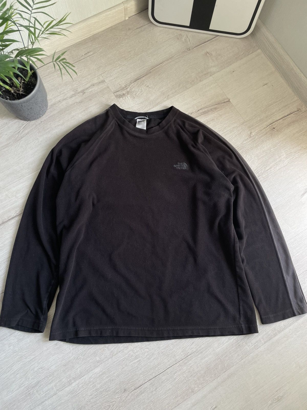 The North Face Vintage The North Face Longsleeve Fleece Sweatshirt Y2k Size US XL / EU 56 / 4 - 4 Thumbnail