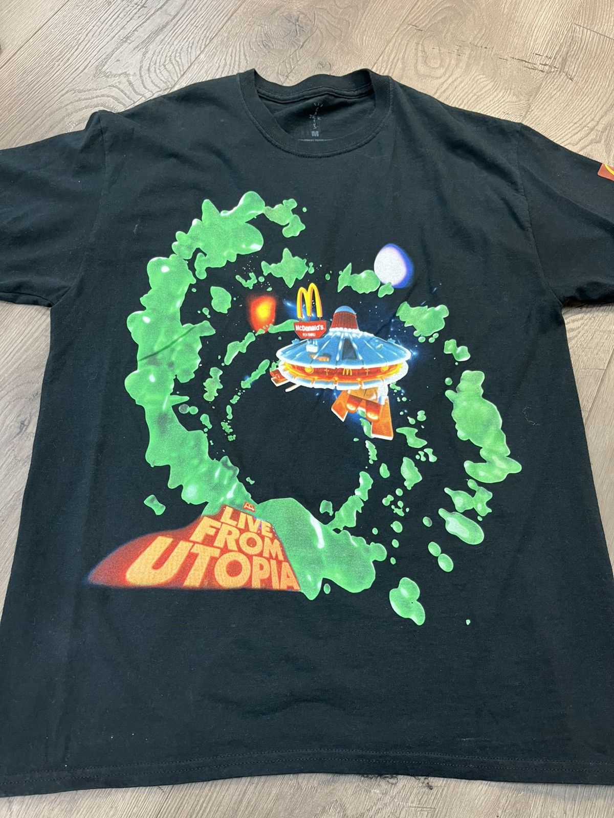 Travis Scott Travis Scott X McDonald’s Tee Size US M / EU 48-50 / 2 - 1 Thumbnail