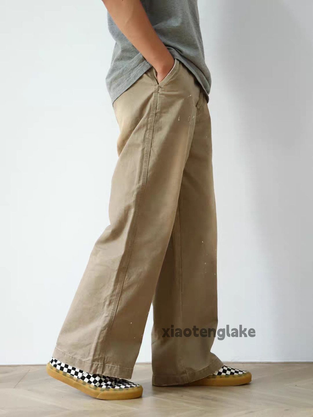 Vintage zx washed faded loose baggy carpenter cargo paint pants Size US 34 / EU 50 - 5 Thumbnail