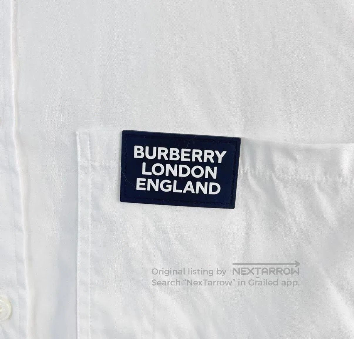 Burberry White Long. Size US M / EU 48-50 / 2 - 6 Thumbnail