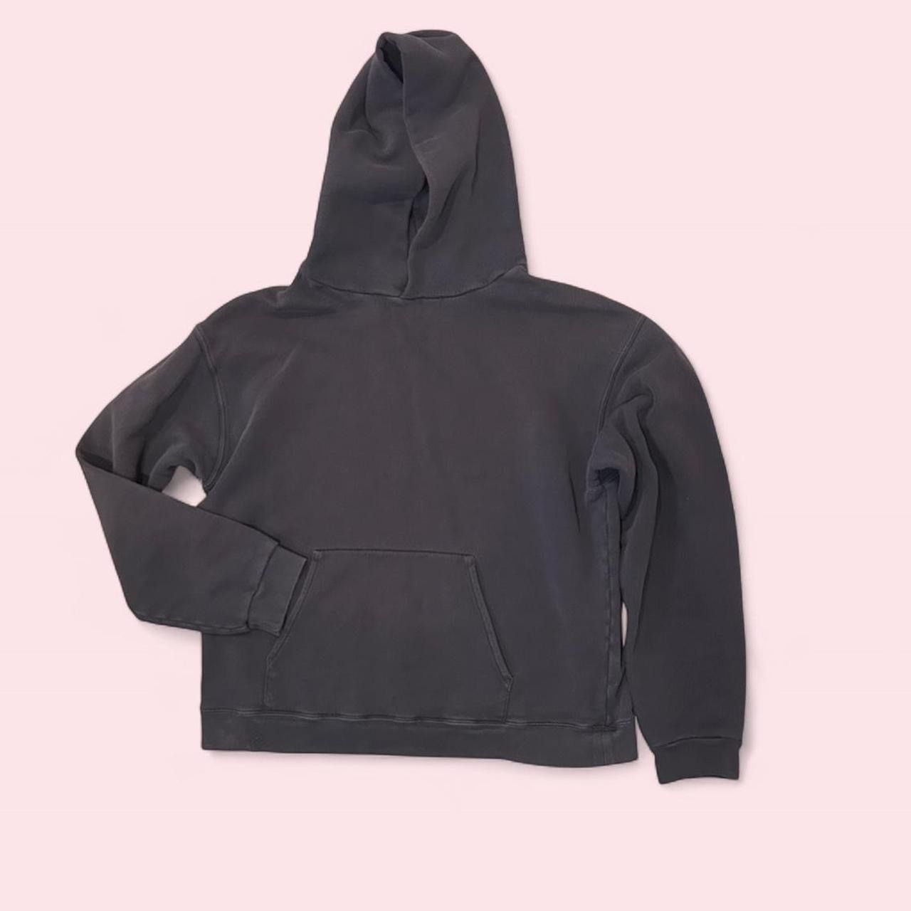 Seekings Black Washed Hoodie Size XL