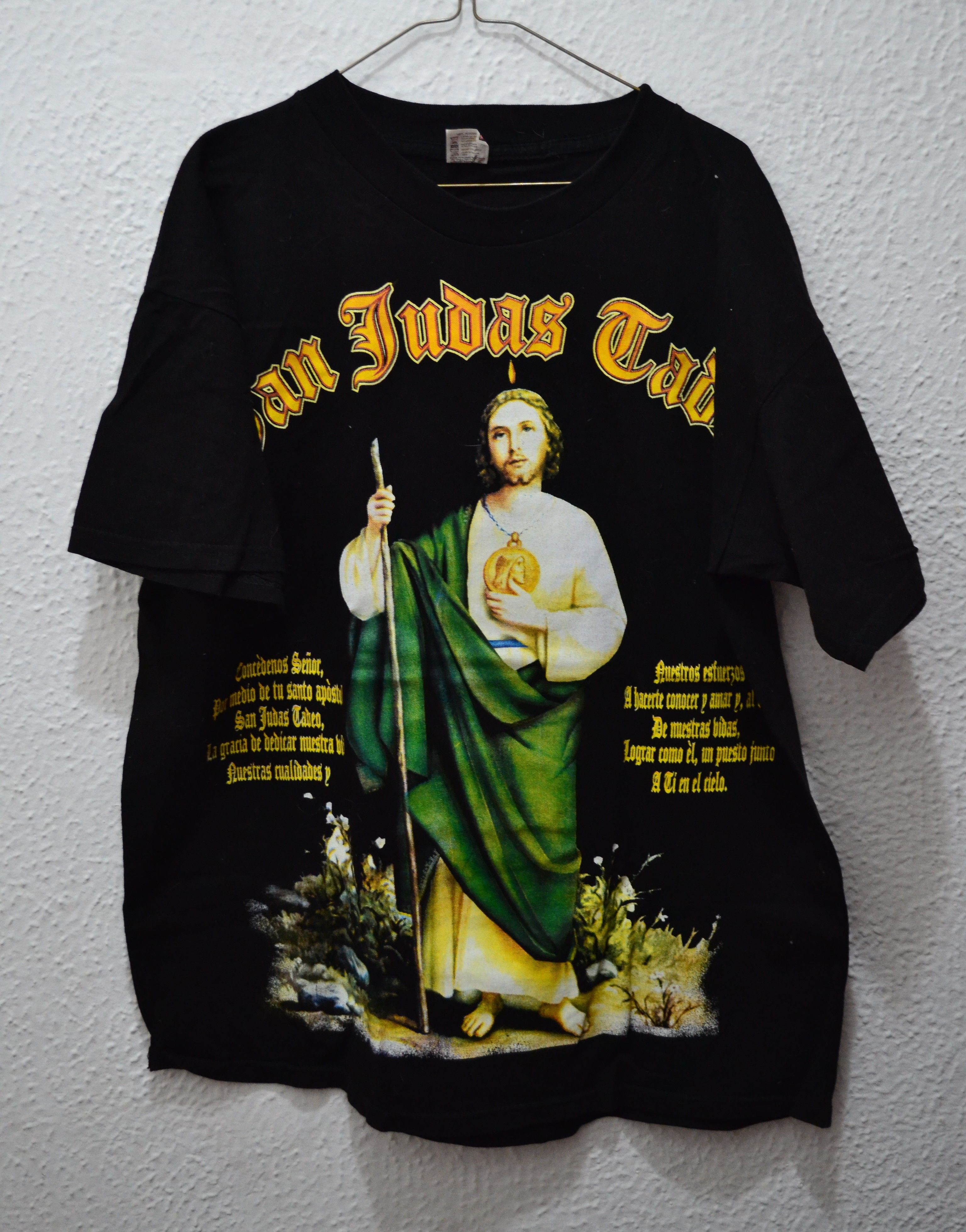 Other VINTAGE ROCK REVOLUCION SAN JUDAS TADEO TEE Size US XL / EU 56 / 4 - 1 Thumbnail