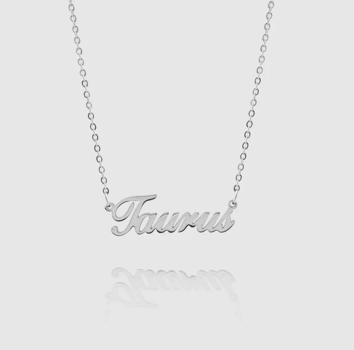 Other × Sterling Silver × Vintage Zodiac name necklace sliver Size ONE SIZE - 1 Preview