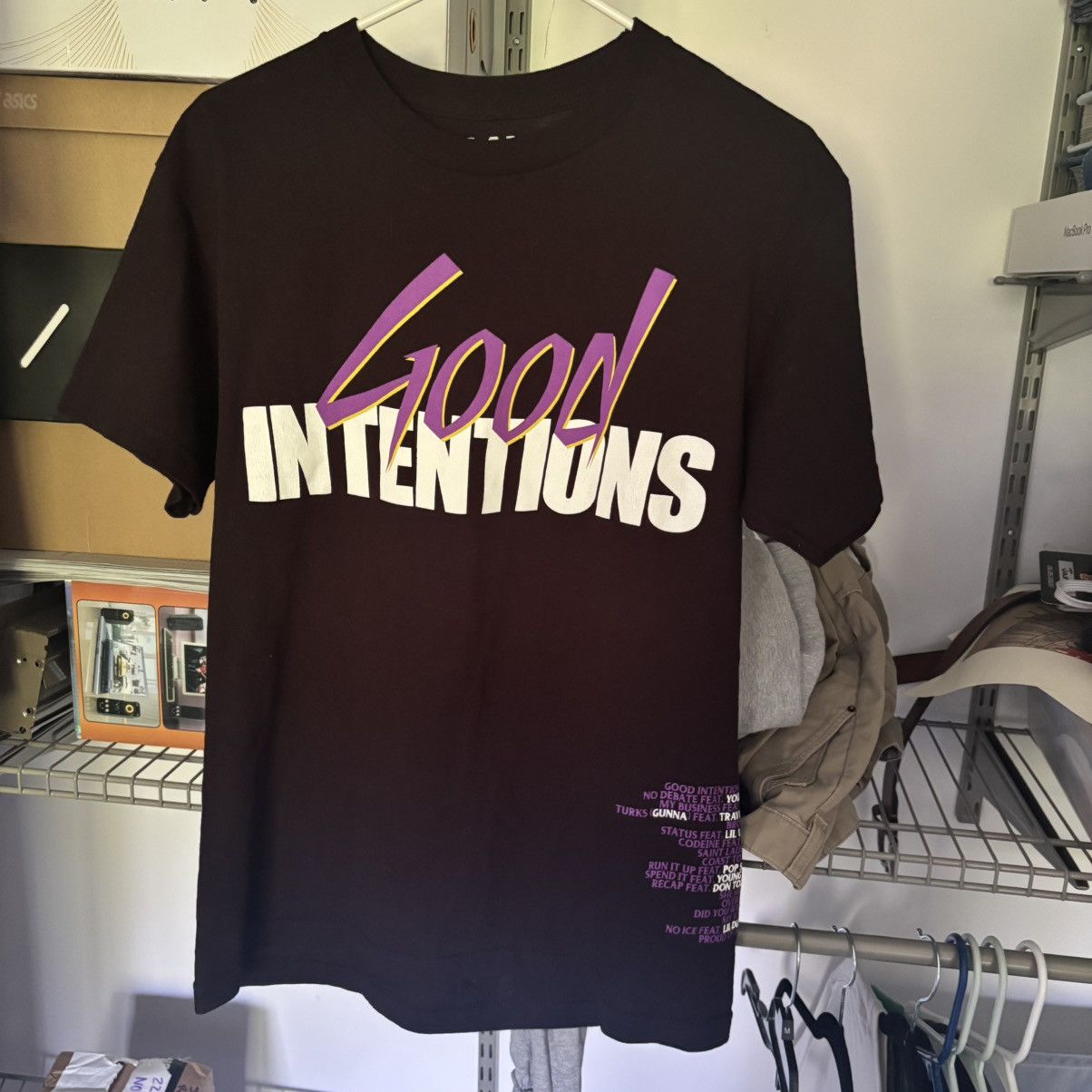 Other Vlone x Nav Good Intentions Graphic Tee Size Medium Size US M / EU 48-50 / 2 - 2 Thumbnail