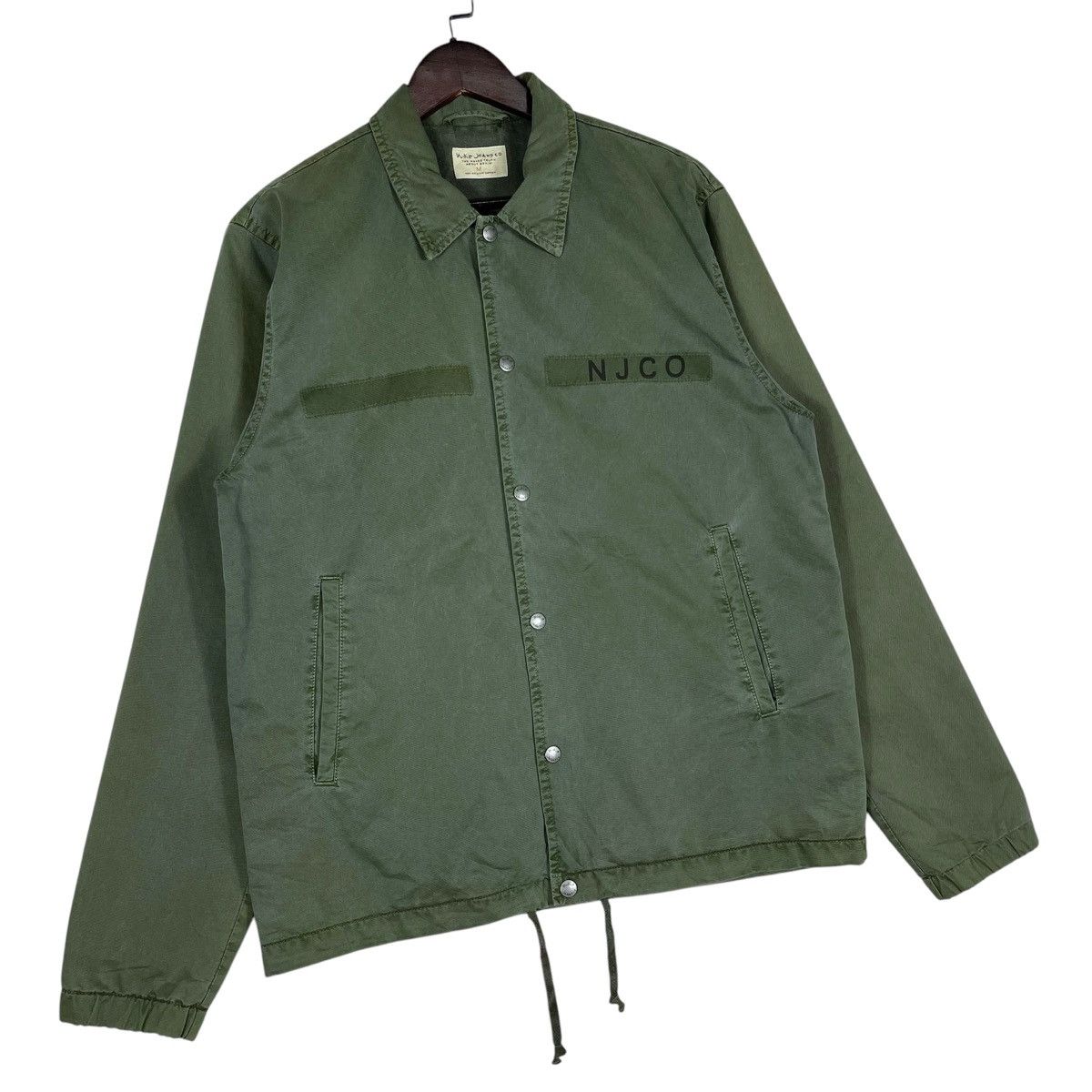 Nudie Jeans Nudie Jeans Co Torkel Coach Jacket Army Organic Cotton Size US M / EU 48-50 / 2 - 3 Thumbnail