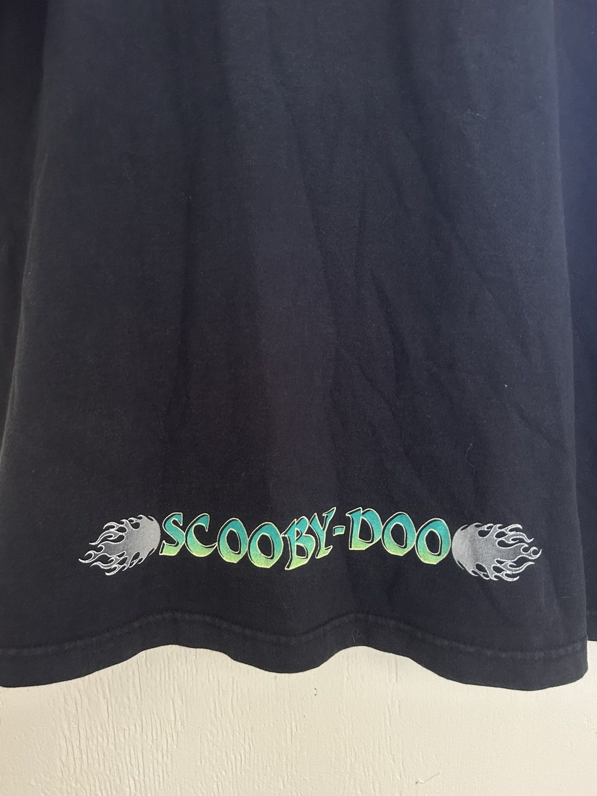 Vintage 01 Vintage Scooby Doo Tribal Dragon Flame Graphic T-shirt Size US L / EU 52-54 / 3 - 4 Thumbnail