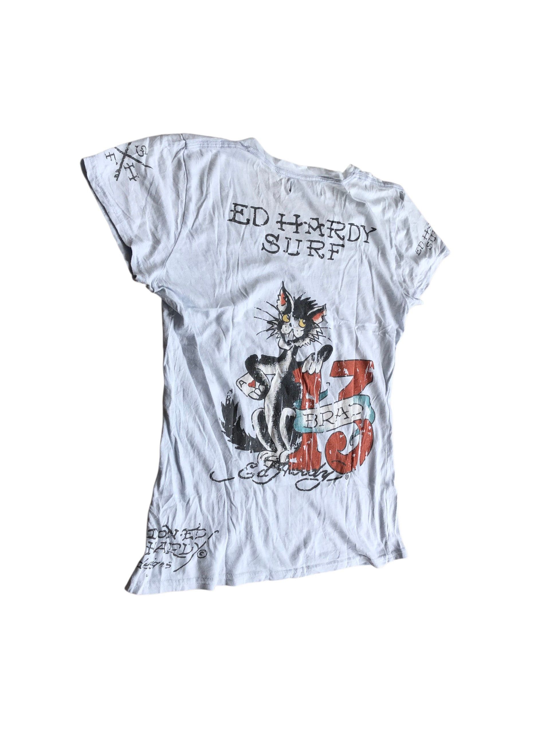 If Six Was Nine 2000s Ed Hardy Poem Vkei Style Y2k Japanese Archive Size US S / EU 44-46 / 1 - 1 Thumbnail
