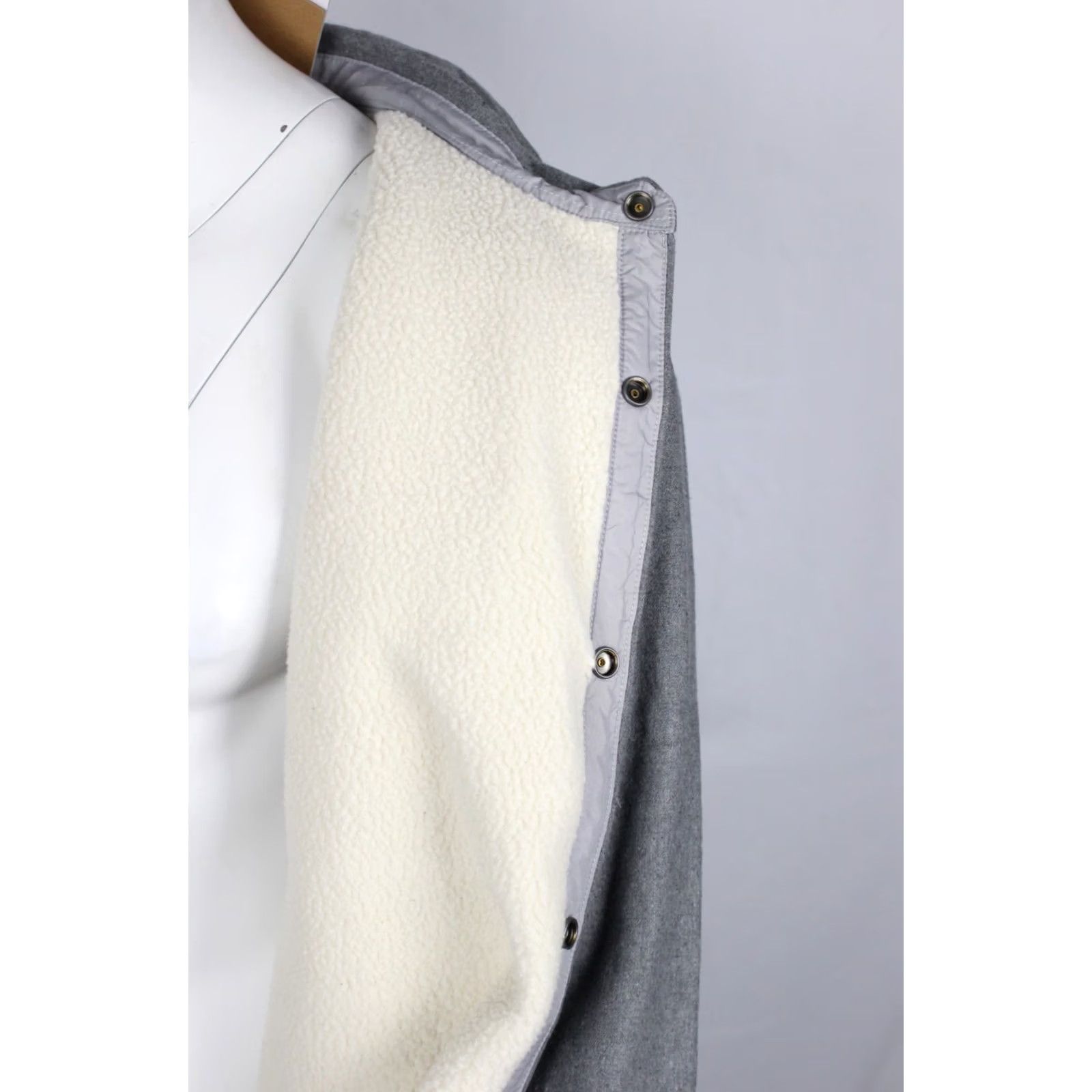 The North Face VINTAGE The North Face Men’s Campshire Shirt Jacket Snap Fleece lined 3XL Gray Size US XXL / EU 58 / 5 - 4 Thumbnail