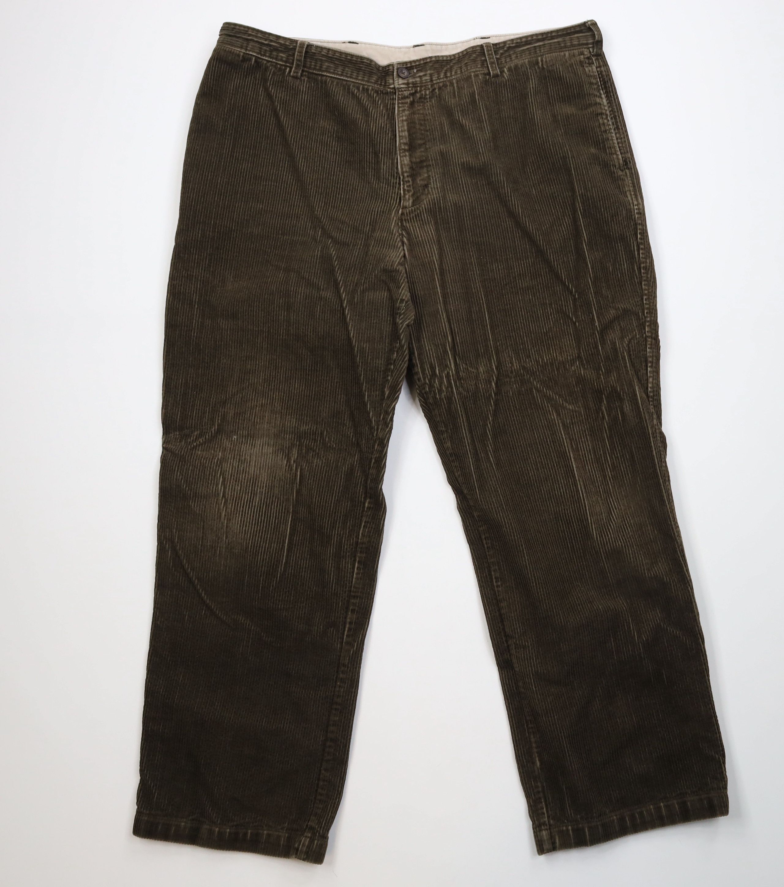 Woolrich Woolen Mills Vintage 90s Y2K Woolrich Heavy Wide Leg Corduroy Chino Pants Size US 42 / EU 58 - 1 Thumbnail
