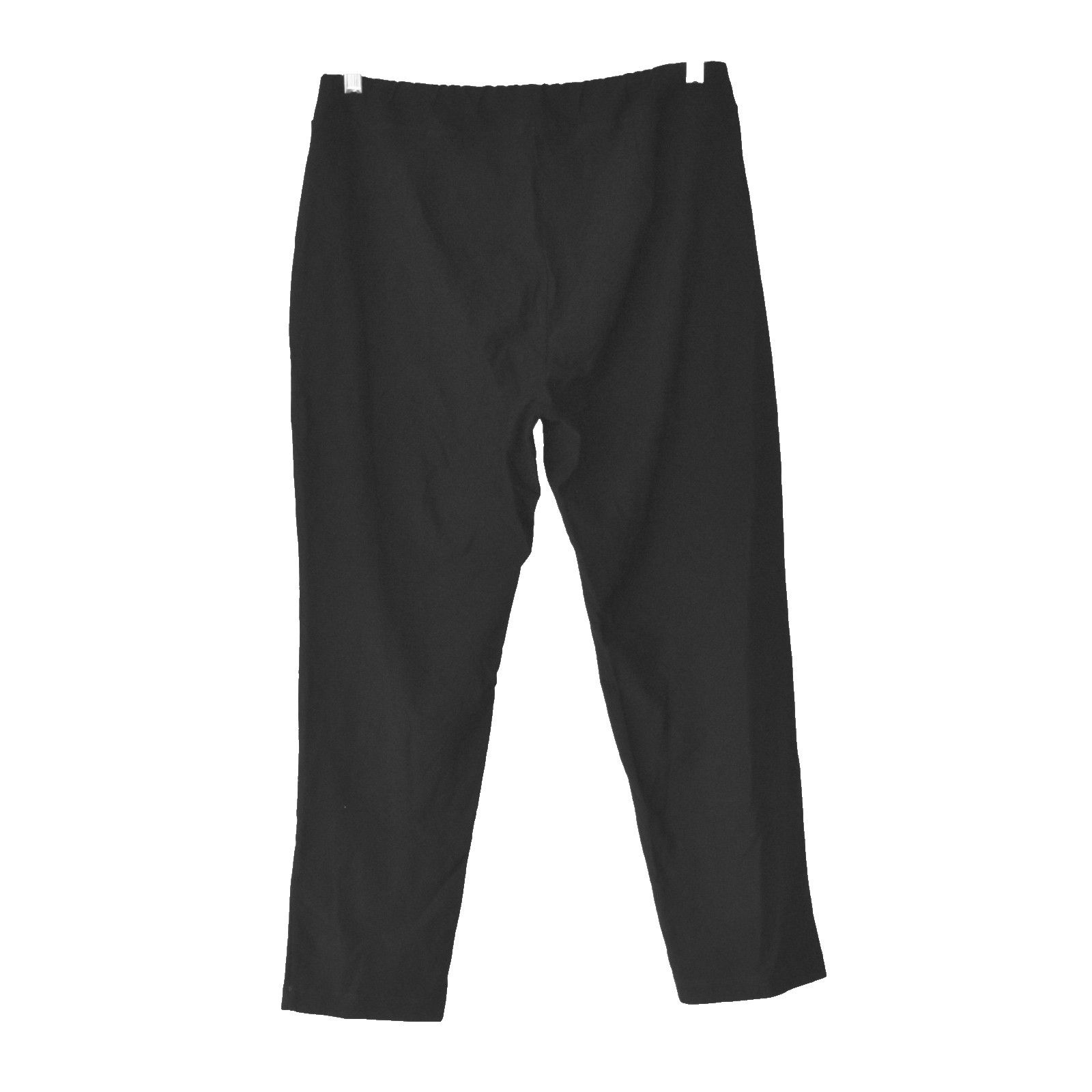 Eileen Fisher EILEEN FISHER Black Stretch Viscose/Nylon Blend Pants Sz PL Size 34" / US 12 / IT 48 - 2 Thumbnail