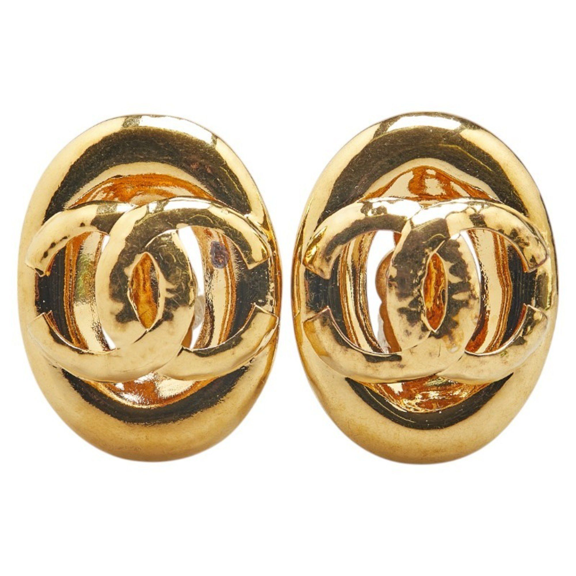 Chanel Chanel Coco Mark earring Size ONE SIZE - 1 Thumbnail