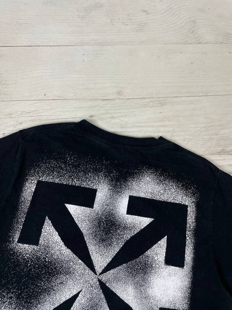 Off-White Off White Black Stencil Arrows Oversized T-Shirt Size US M / EU 48-50 / 2 - 15 Thumbnail