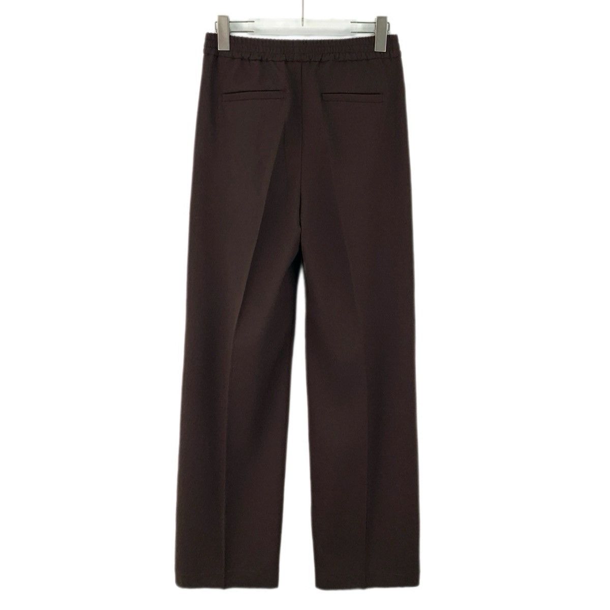 Max Mara Maxmara Dark Coffee Casual Suit Trousers K26WX Size 26" / US 2 / IT 38 - 2 Thumbnail