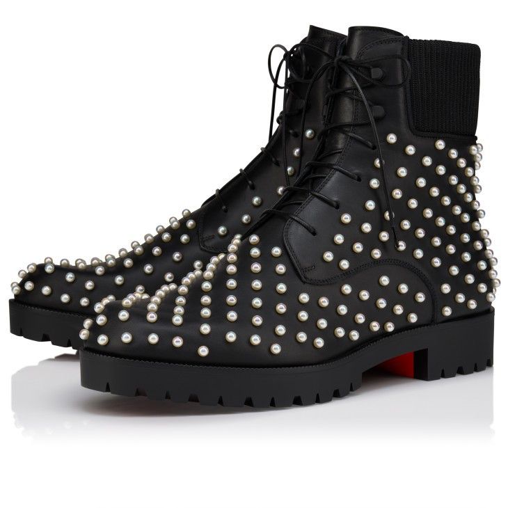 Christian Louboutin trapman tct 2 perles Size US 12 / EU 45 - 1 Thumbnail