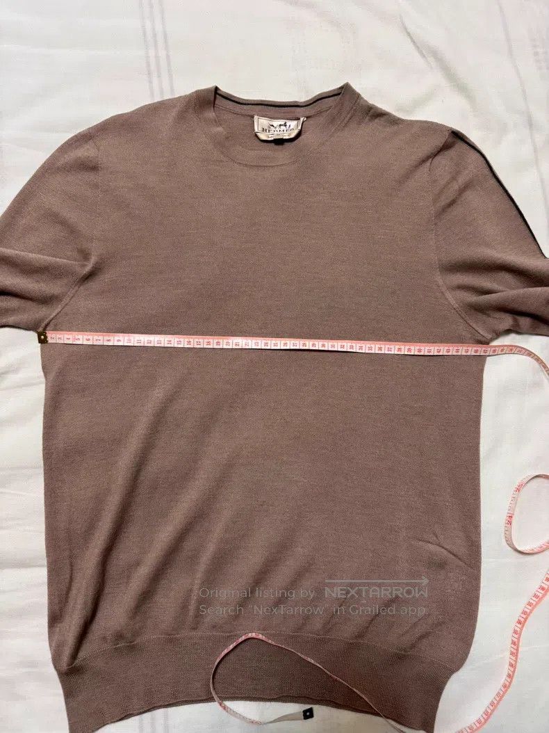 Hermes Hermes Cashmere Jumper, 80% Cashmere + 20% Mulberry Silk Size US M / EU 48-50 / 2 - 4 Thumbnail