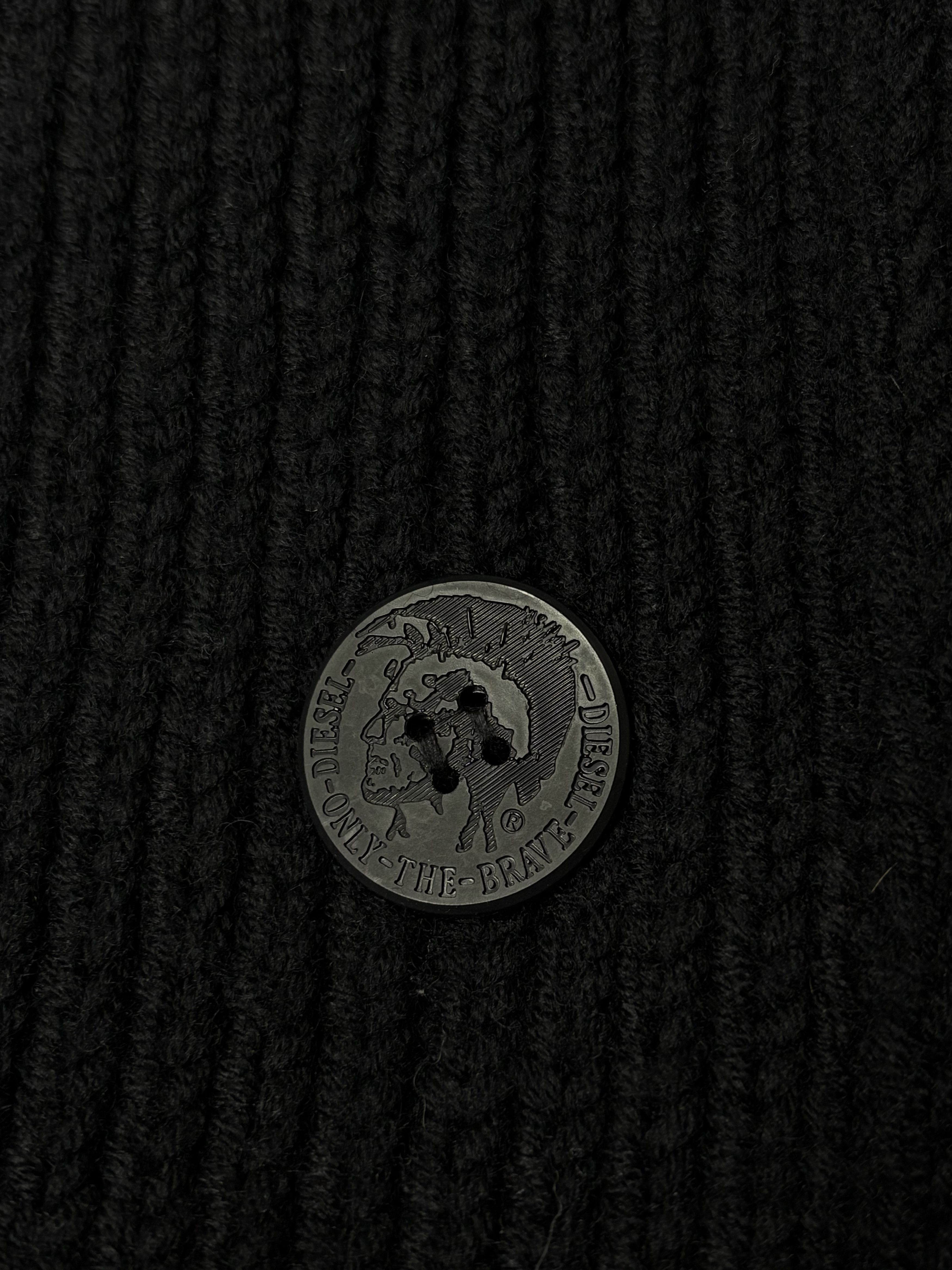 Diesel Vintage Diesel Avant Garde Heavy Knit Black Sweater Size US XL / EU 56 / 4 - 13 Thumbnail