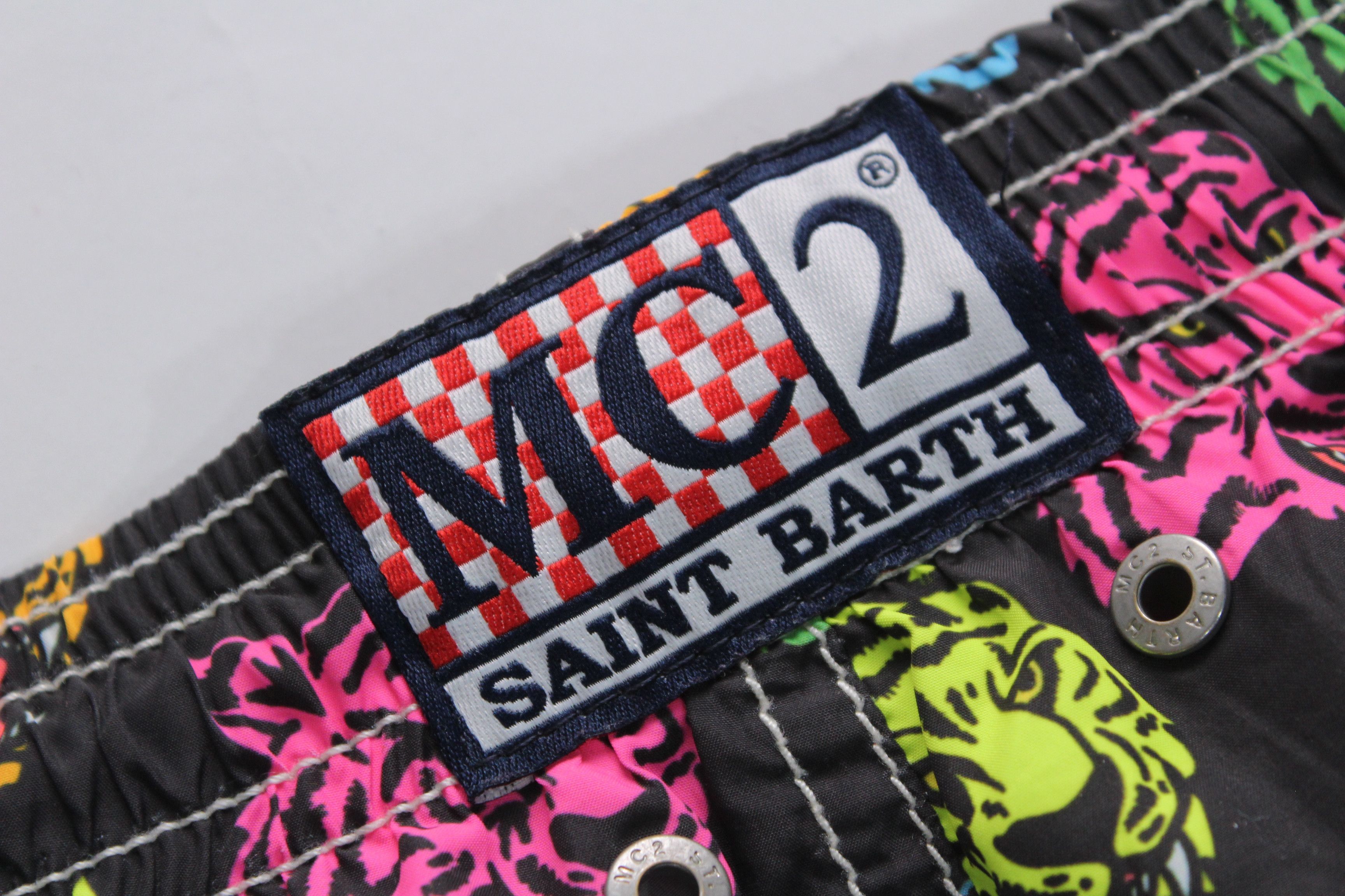 MC2 Saint Barth Mc2 Saint Barth Beach Swimming Shorts Tiger Print Size S Size US 30 / EU 46 - 7 Thumbnail