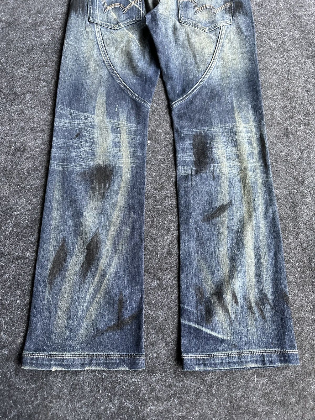 Edwin Edwin S503 Edge Flare Design Denim 32x32 D384 Size US 32 / EU 48 - 6 Thumbnail