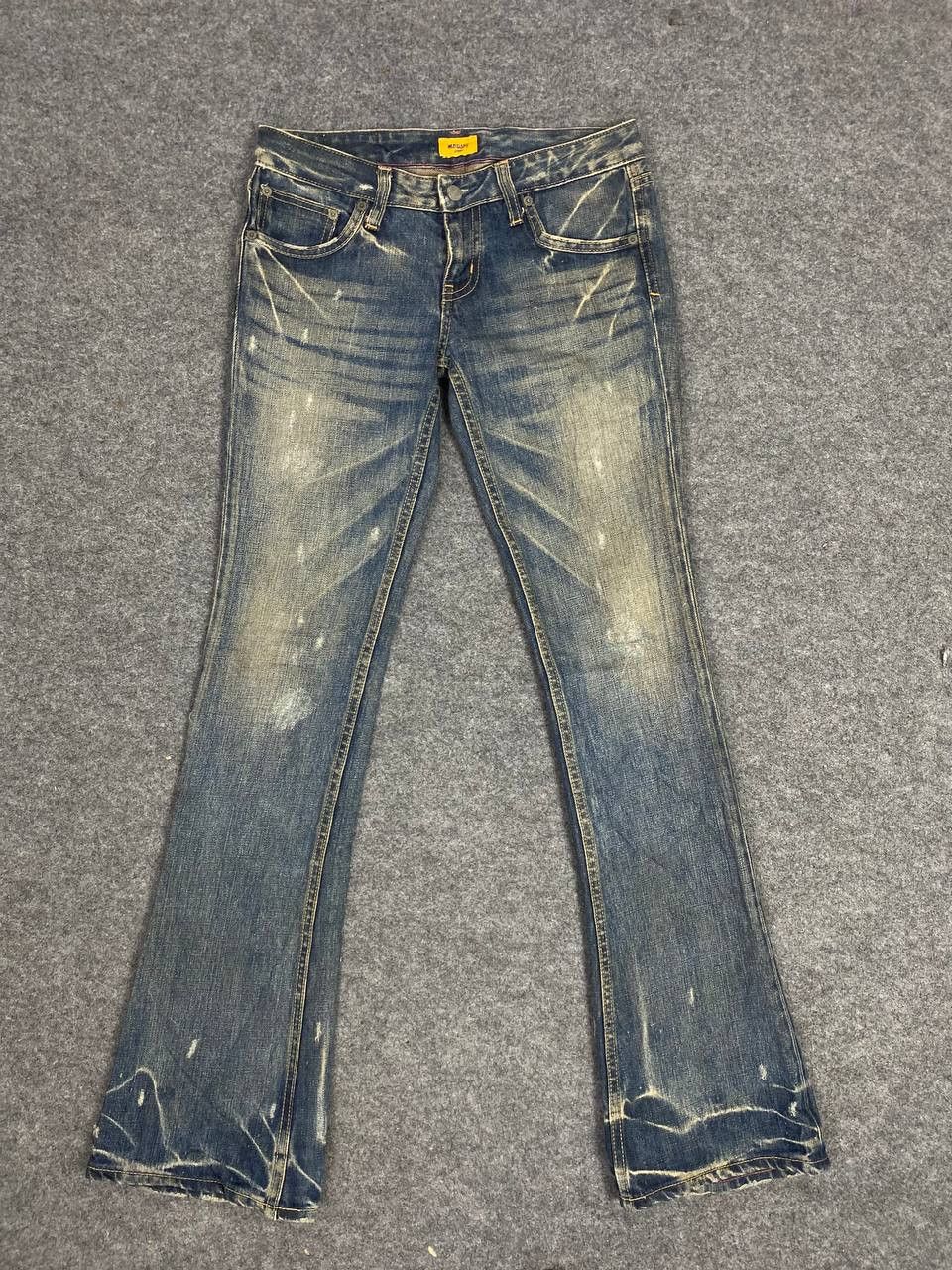 MOUSSY moussy jeans bootcut flare distressed denim nice design Size 30" / US 8 / IT 44 - 9 Thumbnail