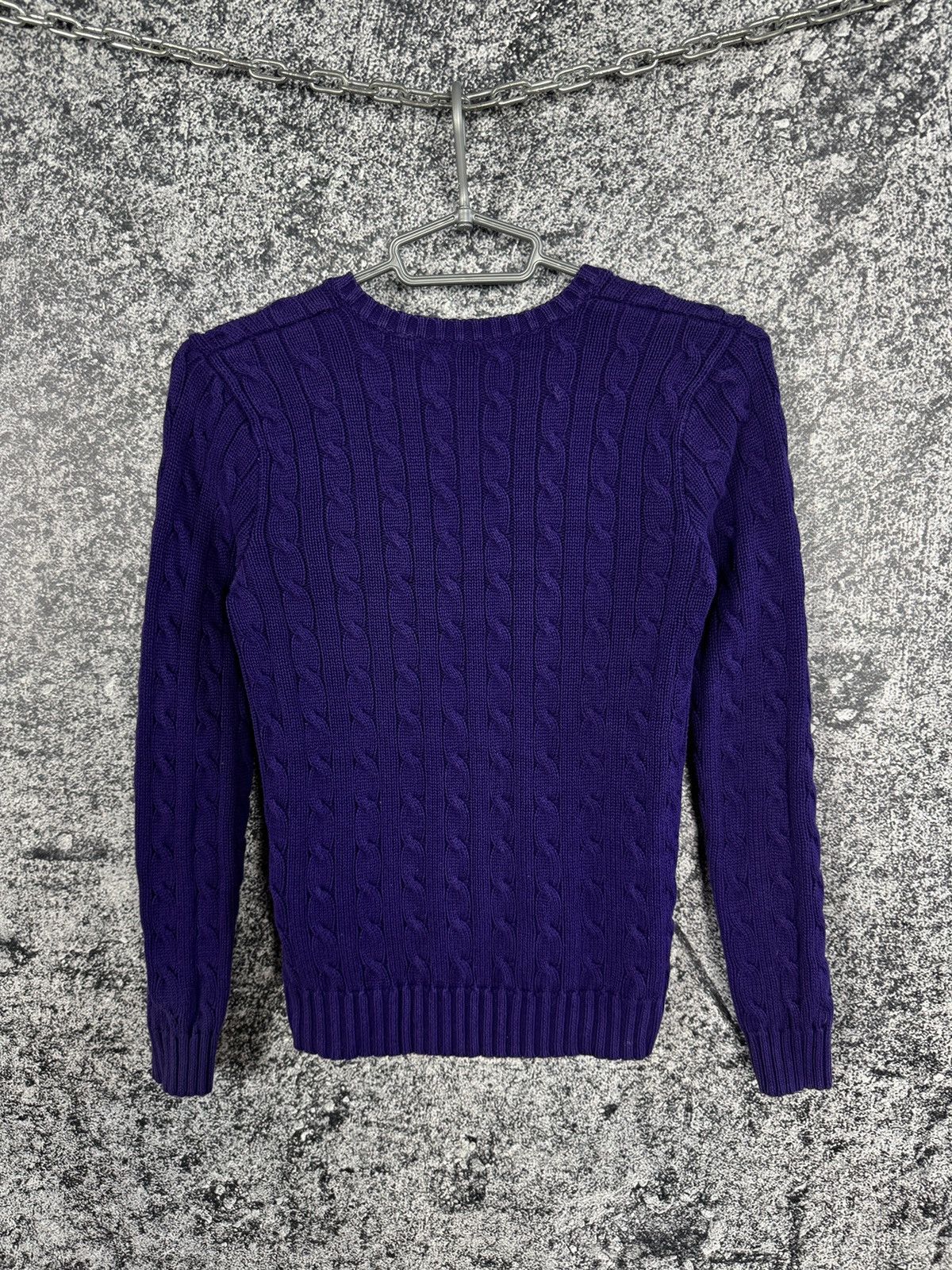 Ralph Lauren Sport Ralph Lauren Sport V-Neck Knit Sweater Pullover Vintage XS Size XS / US 0-2 / IT 36-38 - 10 Thumbnail
