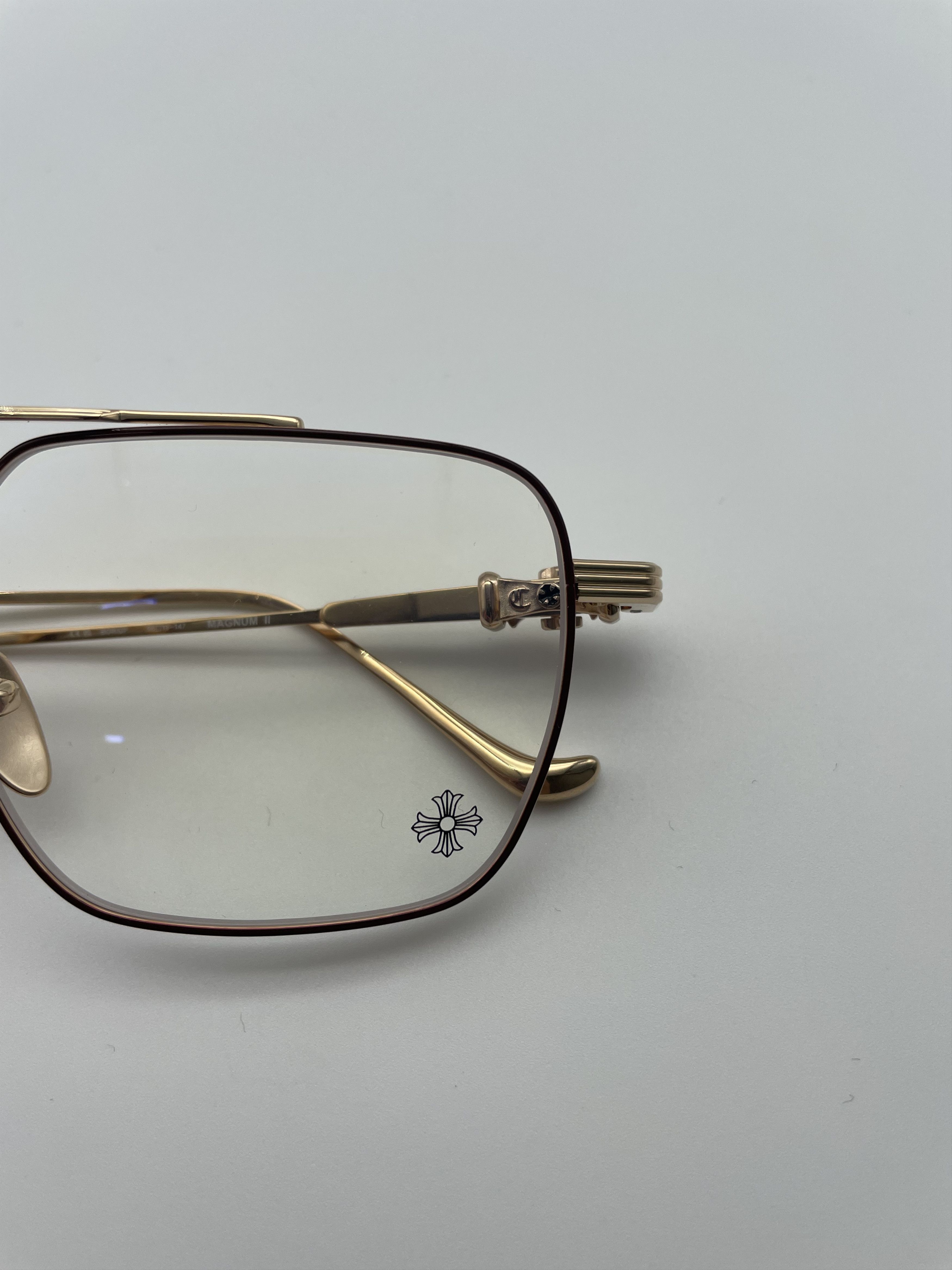 Chrome Hearts Chrome Hearts MAGNUM II BOR/GP Glasses Frame Size ONE SIZE - 9 Thumbnail