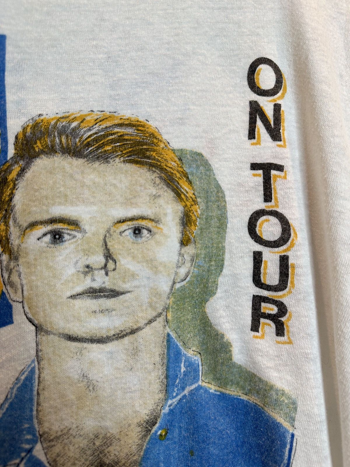 Band Tees *RARE* Vintage 1985 Sting Dream of Blue Turtles Tour T-Shirt Size US M / EU 48-50 / 2 - 7 Thumbnail