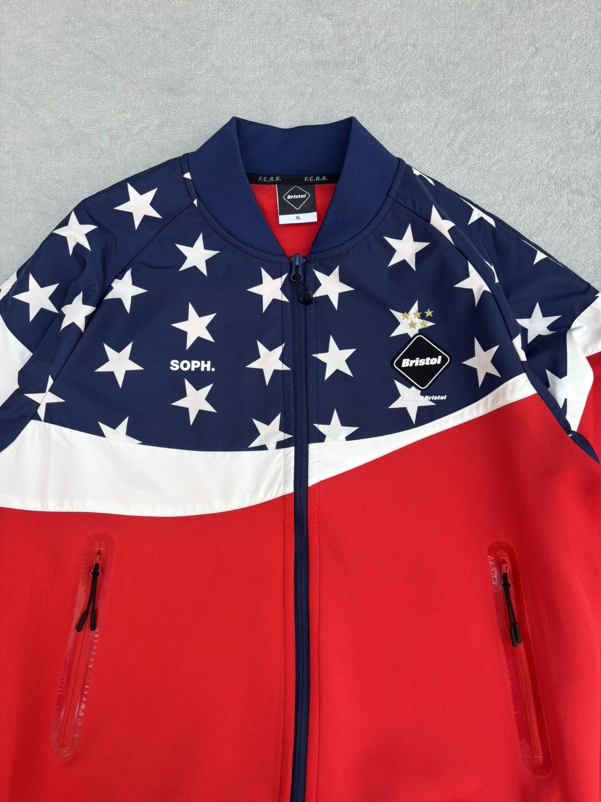 F.C.R.B S/S 2020 FCRB by Sophnet x Coca Cola Stars Zip up Jacket Size US XL / EU 56 / 4 - 4 Thumbnail