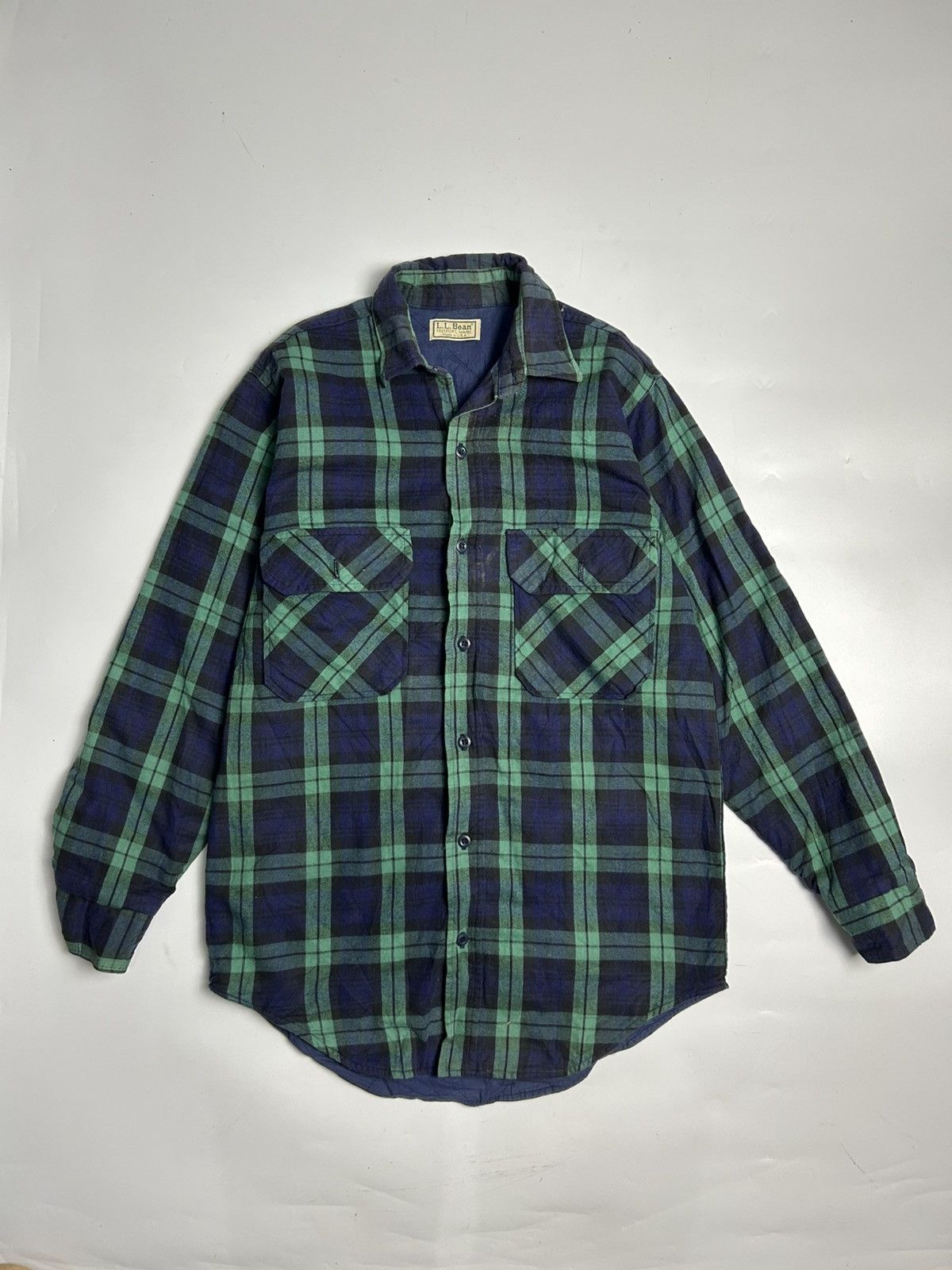 L.L. Bean L.L BEAN CHECKERED FLANEL BUTTON UP COLLAR SHIRT Size US S / EU 44-46 / 1 - 1 Thumbnail
