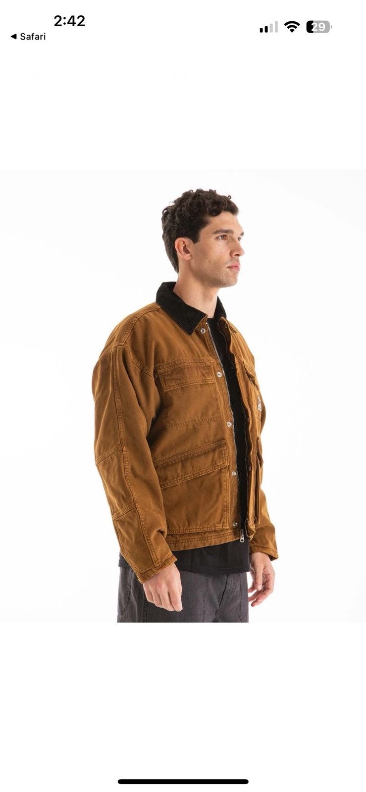 Stussy Stussy Washed Canvas Shop Jacket Size US M / EU 48-50 / 2 - 8 Thumbnail