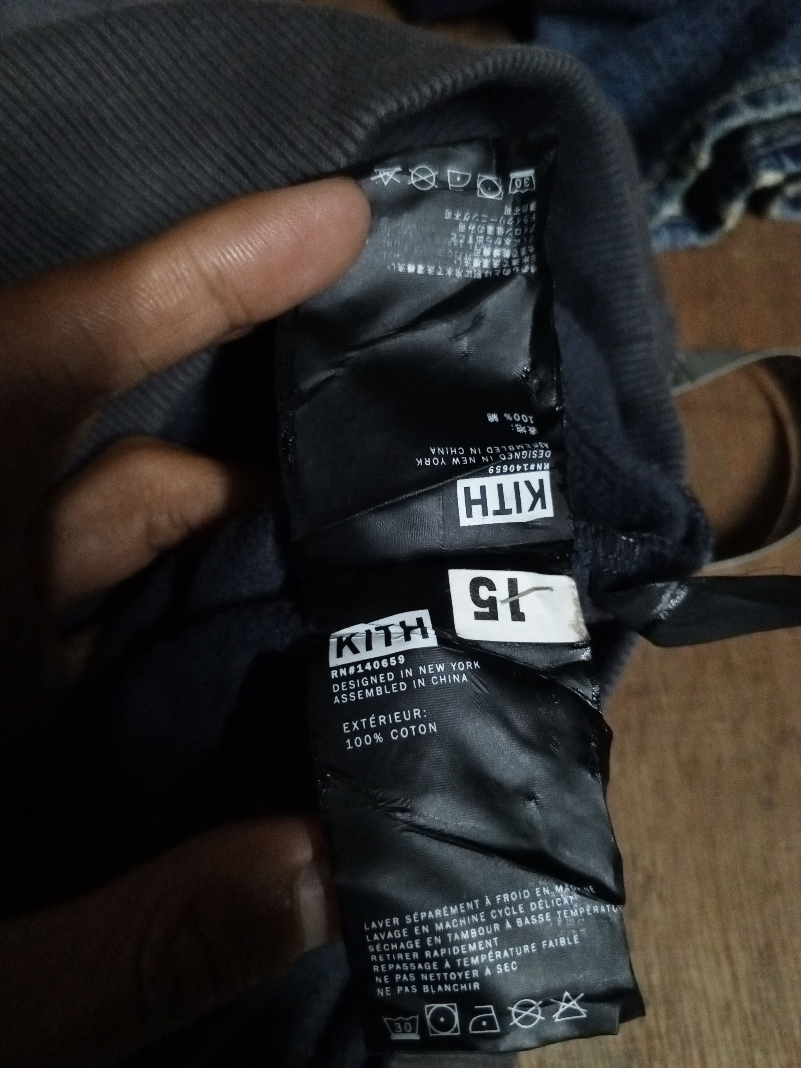 Kith ♨️KITH HODDIES♨️mixed color embroidered logo Size US L / EU 52-54 / 3 - 14 Thumbnail