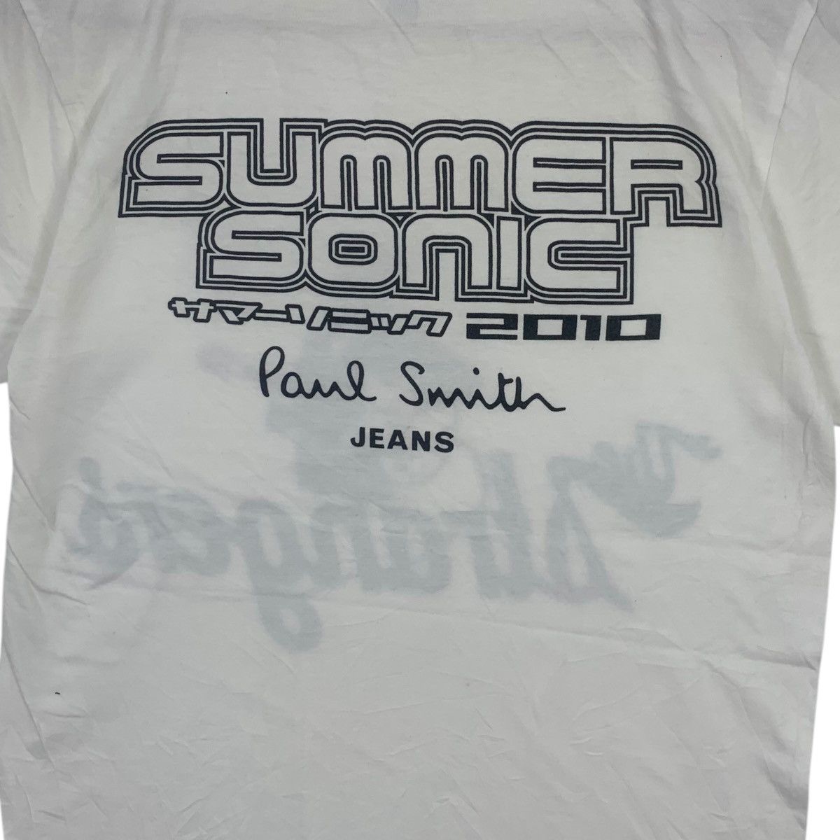 Paul Smith PAUL SMITH THE STRANGERS 2010 Summer Sonic Tee Shirt Top Size US S / EU 44-46 / 1 - 5 Thumbnail