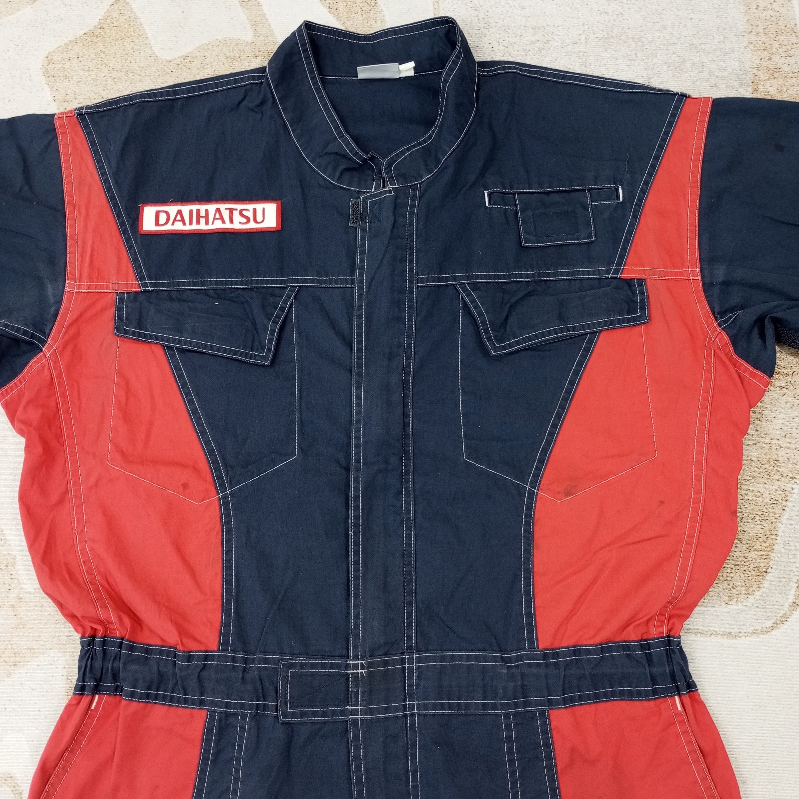 Japanese Brand Daihatsu Japanese Motorsports Racing Coverall Jacket Size US L / EU 52-54 / 3 - 5 Thumbnail