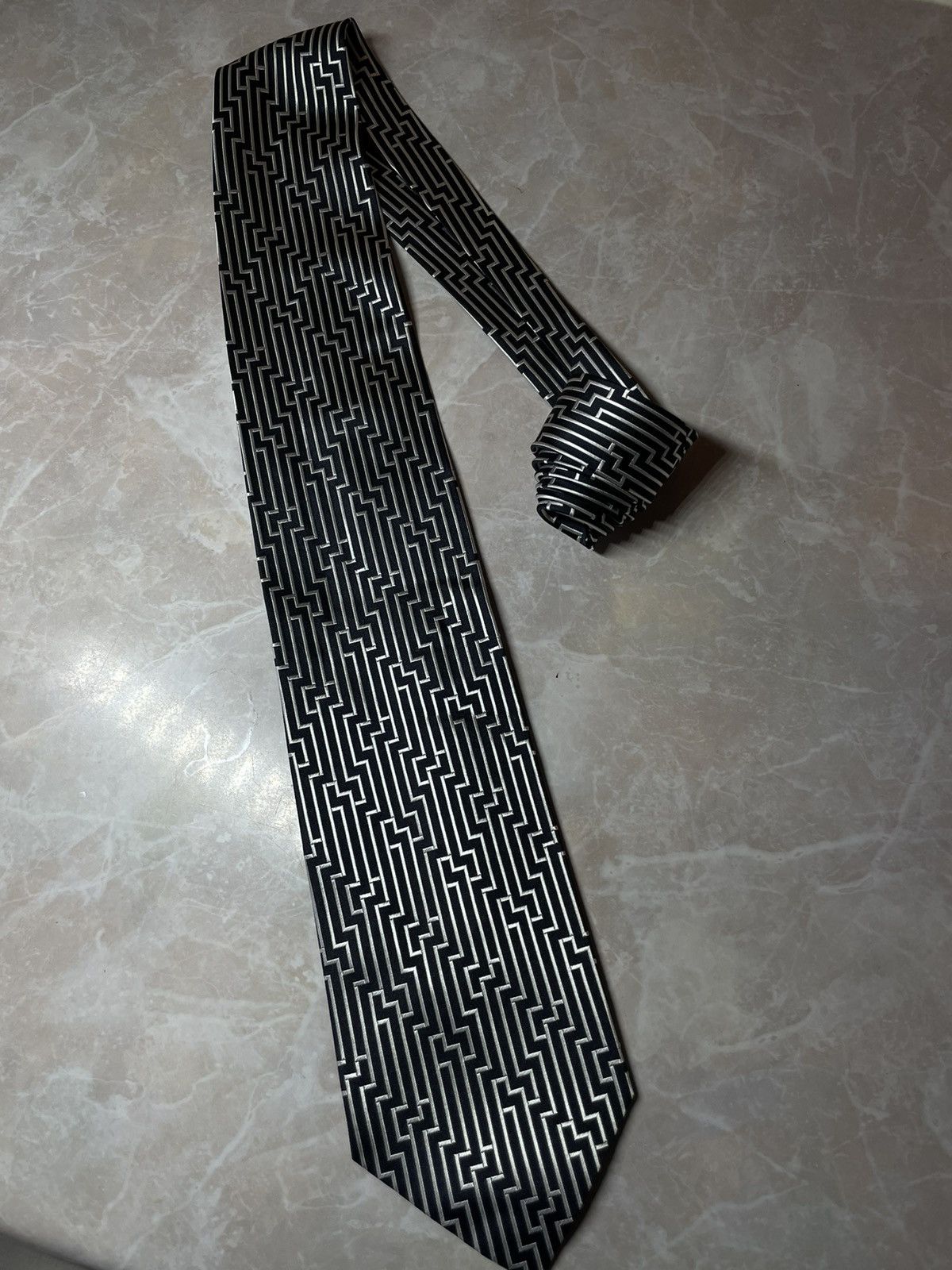 Versace Vintage Versace Classic V2 Monogram Silk Tie Size ONE SIZE - 1 Thumbnail