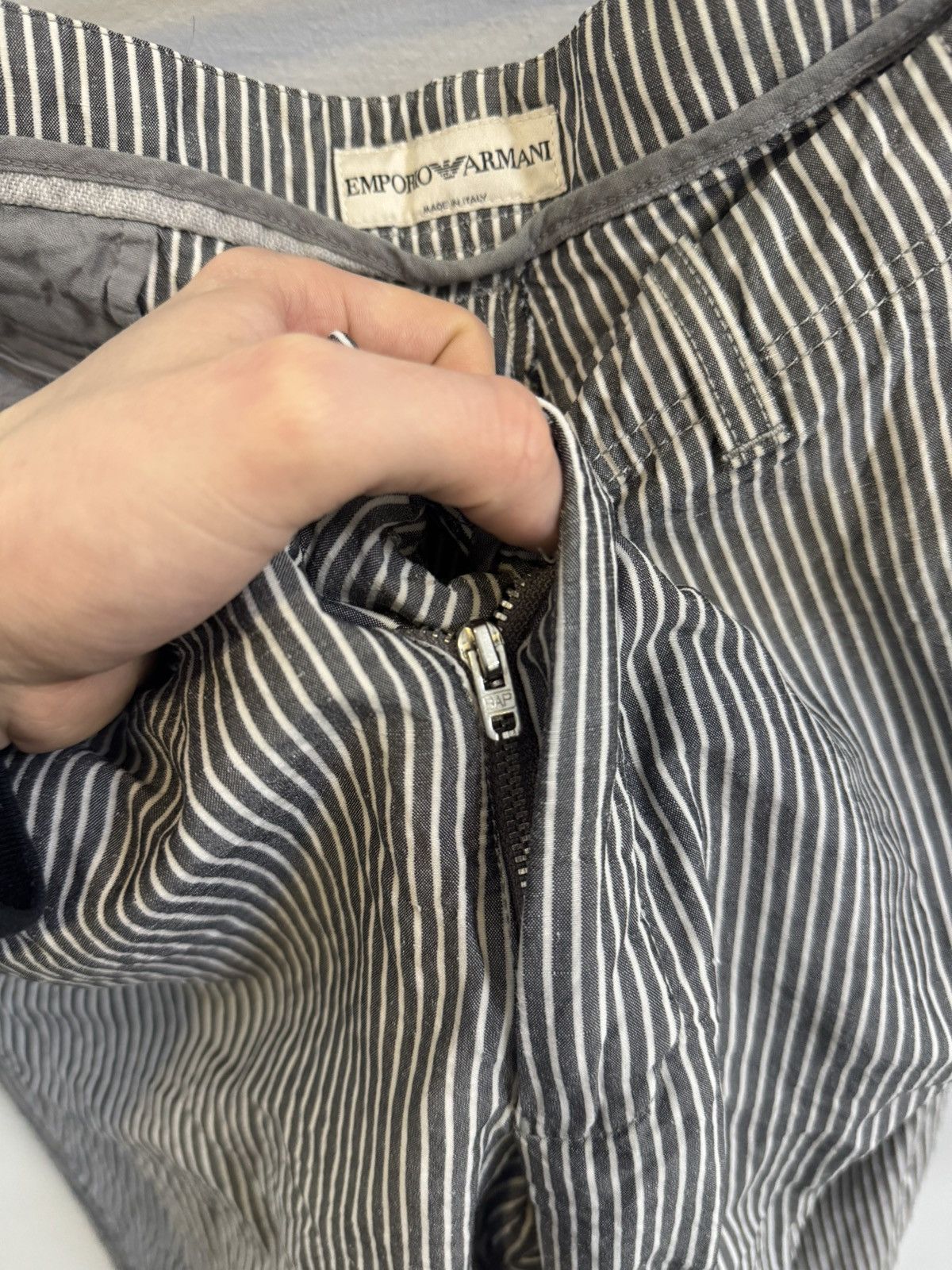 Armani Very crazy Y2K Emporio Armani pants Size US 32 / EU 48 - 6 Thumbnail