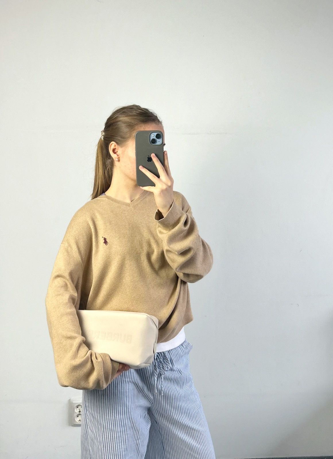 Polo Ralph Lauren Vintage sweatshirt sweater V PRL Polo Ralph Lauren Size US L / EU 52-54 / 3 - 5 Thumbnail