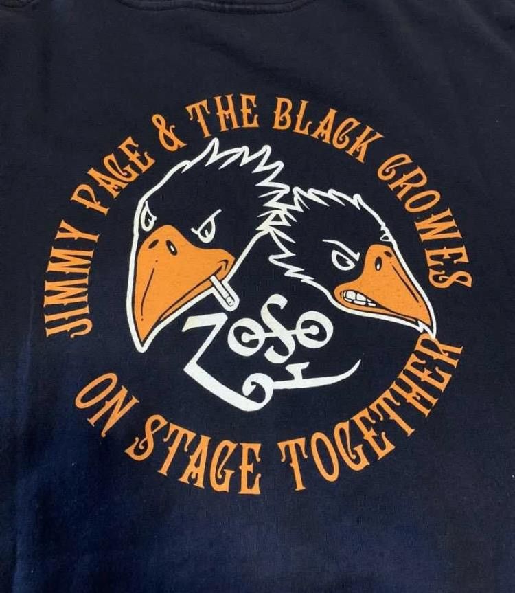 Band Tees Jimmy Page & The Black Crowes Concert T-Shirt Size US XL / EU 56 / 4 - 6 Thumbnail